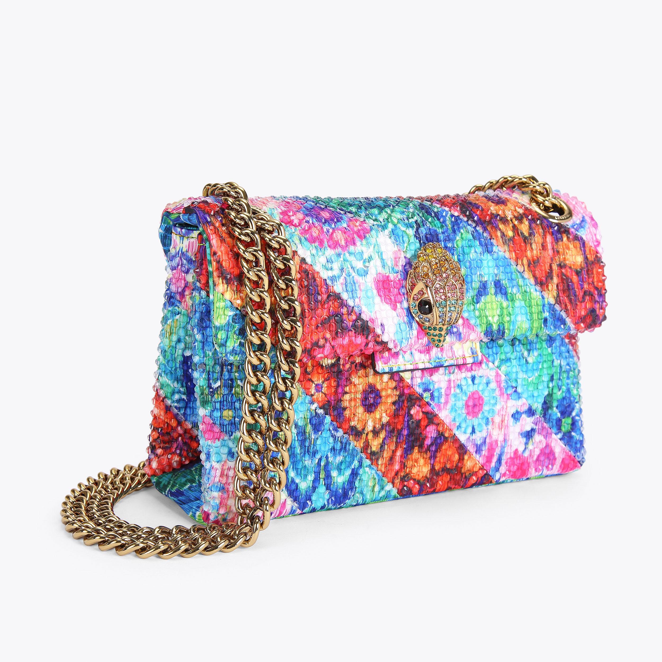 MW MINI KENSINGTON Rainbow Cross Body Bag by KURT GEIGER LONDON