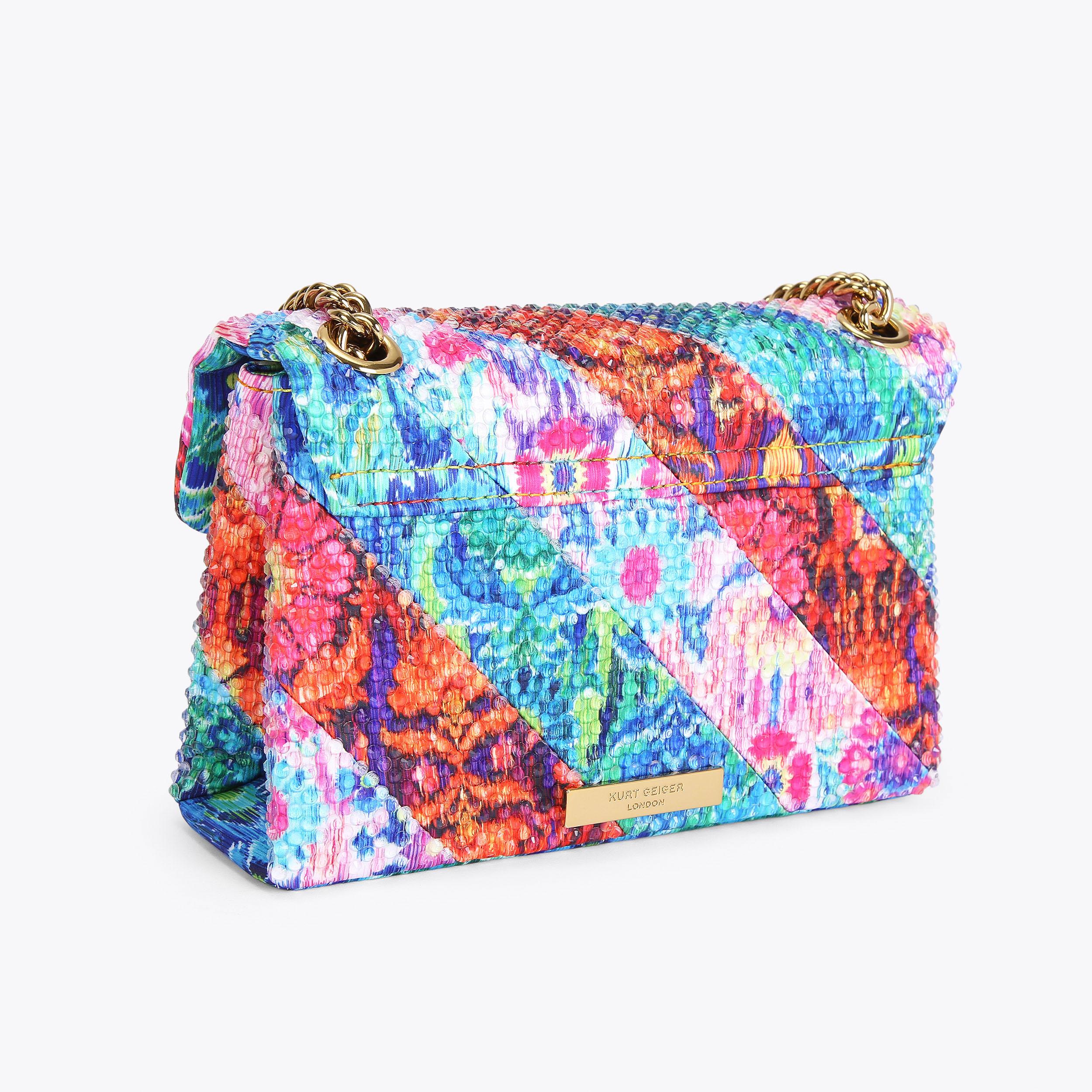 MW MINI KENSINGTON Rainbow Cross Body Bag by KURT GEIGER LONDON