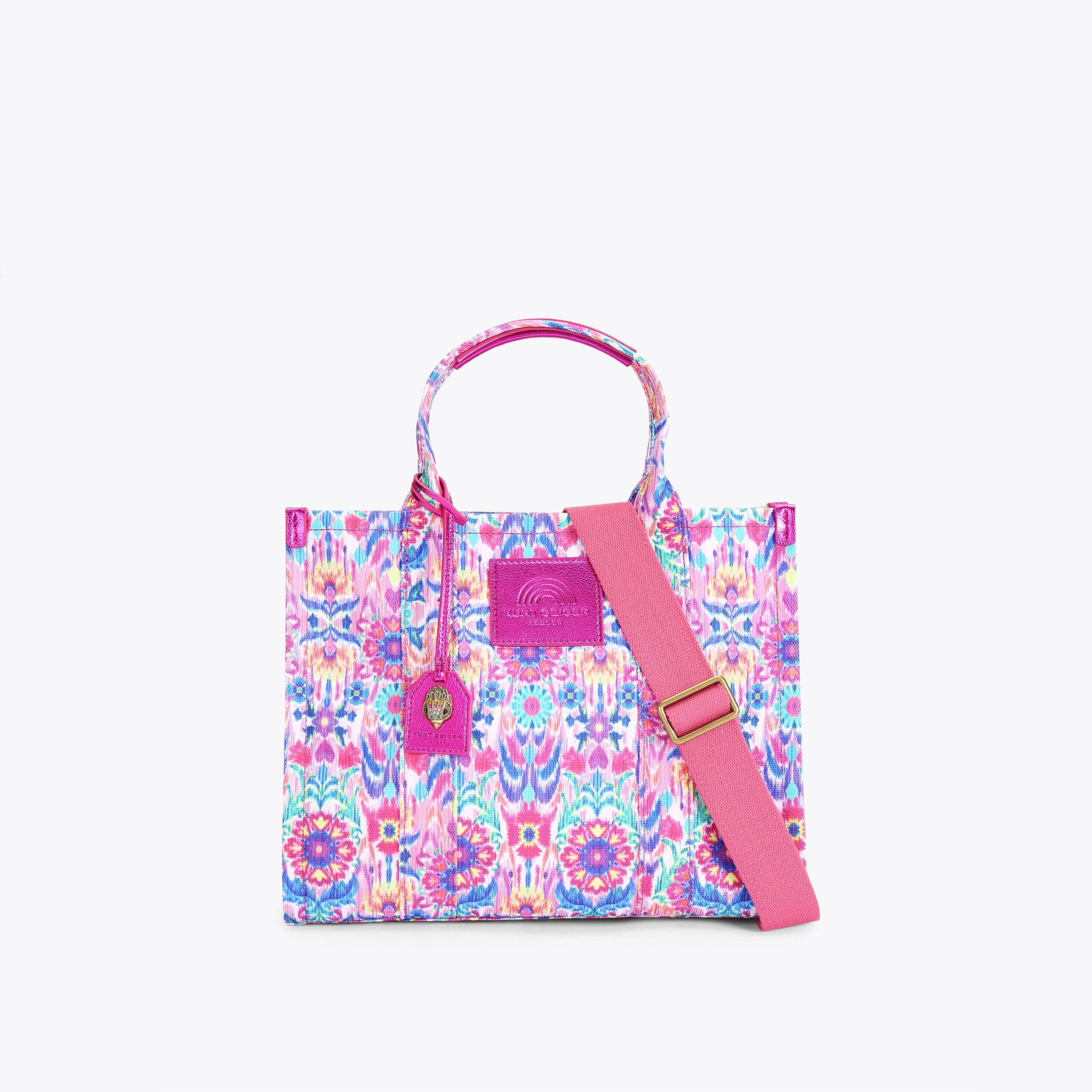 kurt geiger tote pink