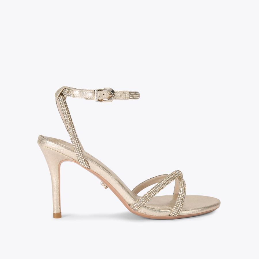 STARGAZE Gold Heel by CARVELA