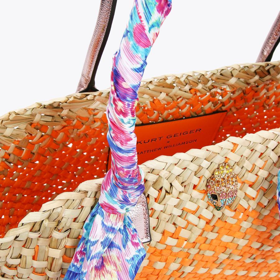 Kurt geiger straw bag hotsell