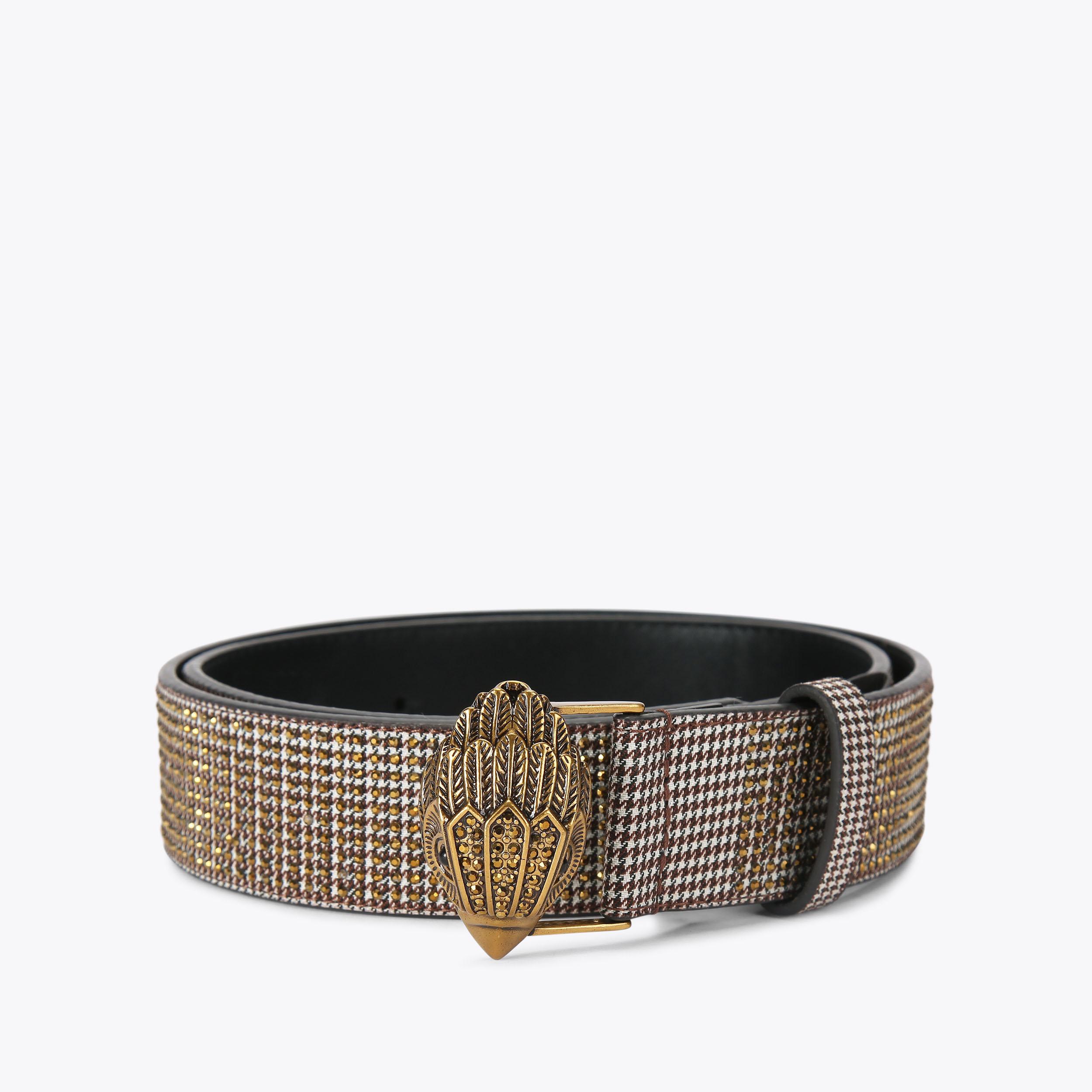 Gold on sale fabric belt