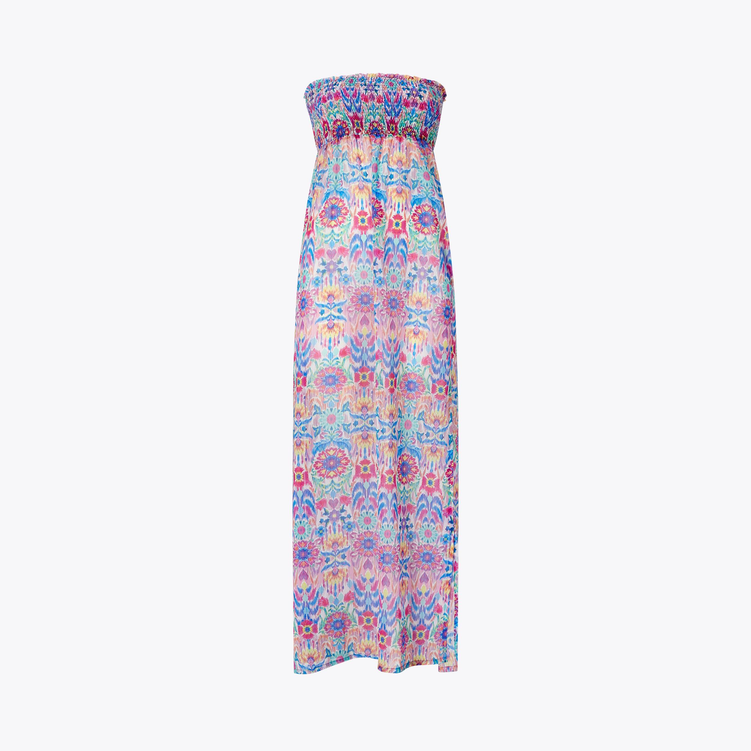 chinese dress ladies Kensington Plaid Maxi – Polkadots & Moonbeams LA main image 1