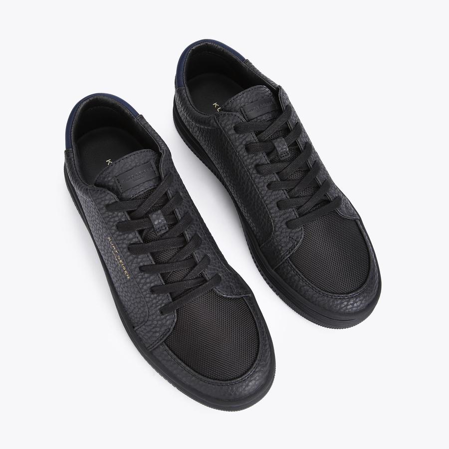 VALADEZ Black Low Top Trainers by KURT GEIGER LONDON