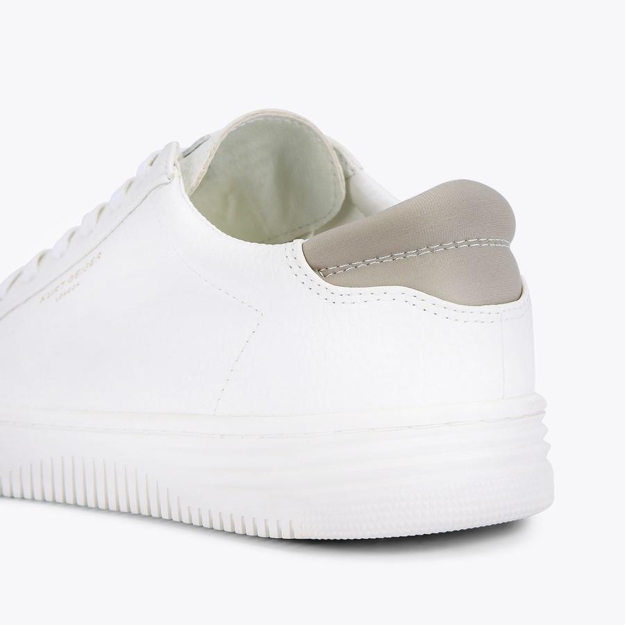 VALADEZ White Low Top Trainers by KURT GEIGER LONDON
