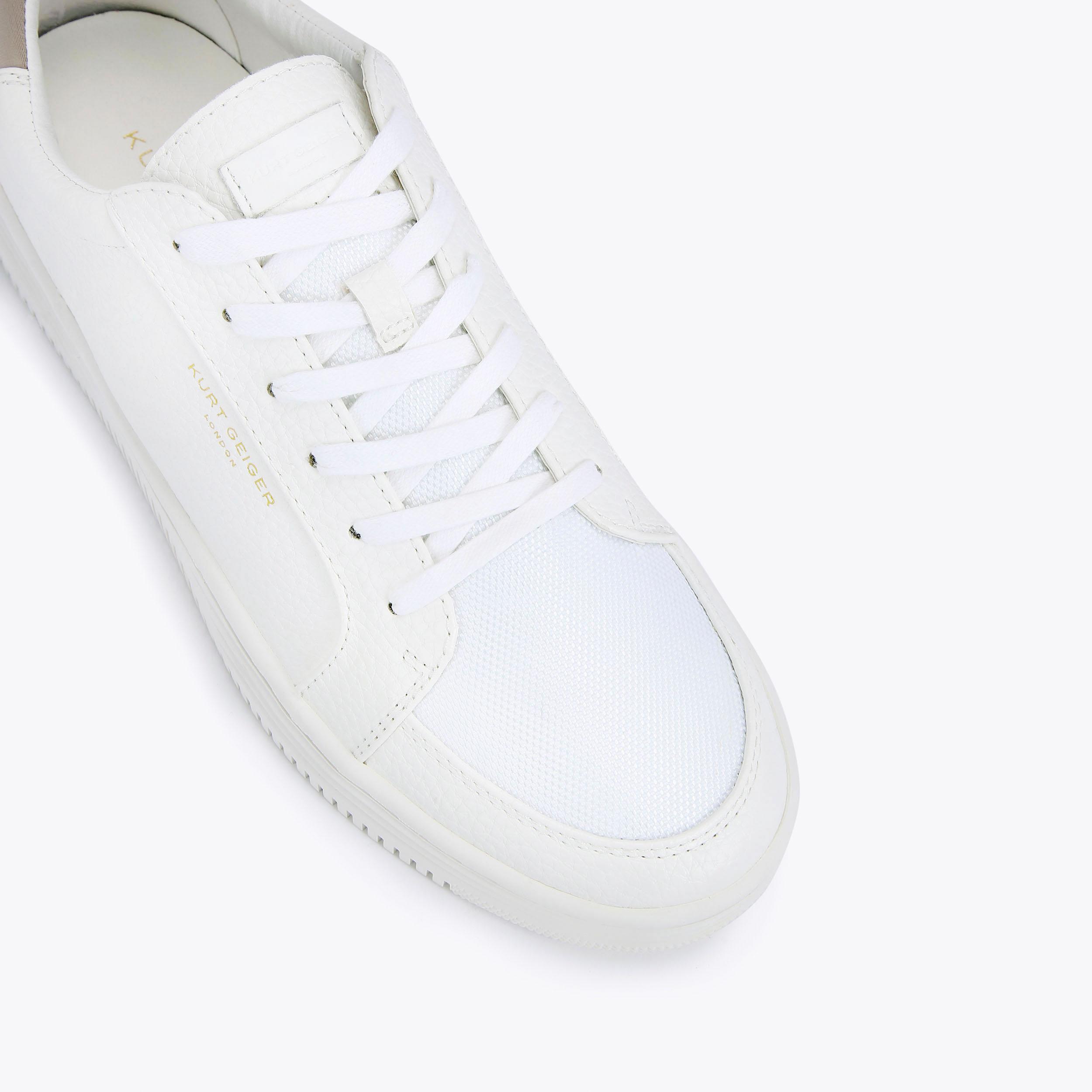 VALADEZ White Low Top Trainers by KURT GEIGER LONDON