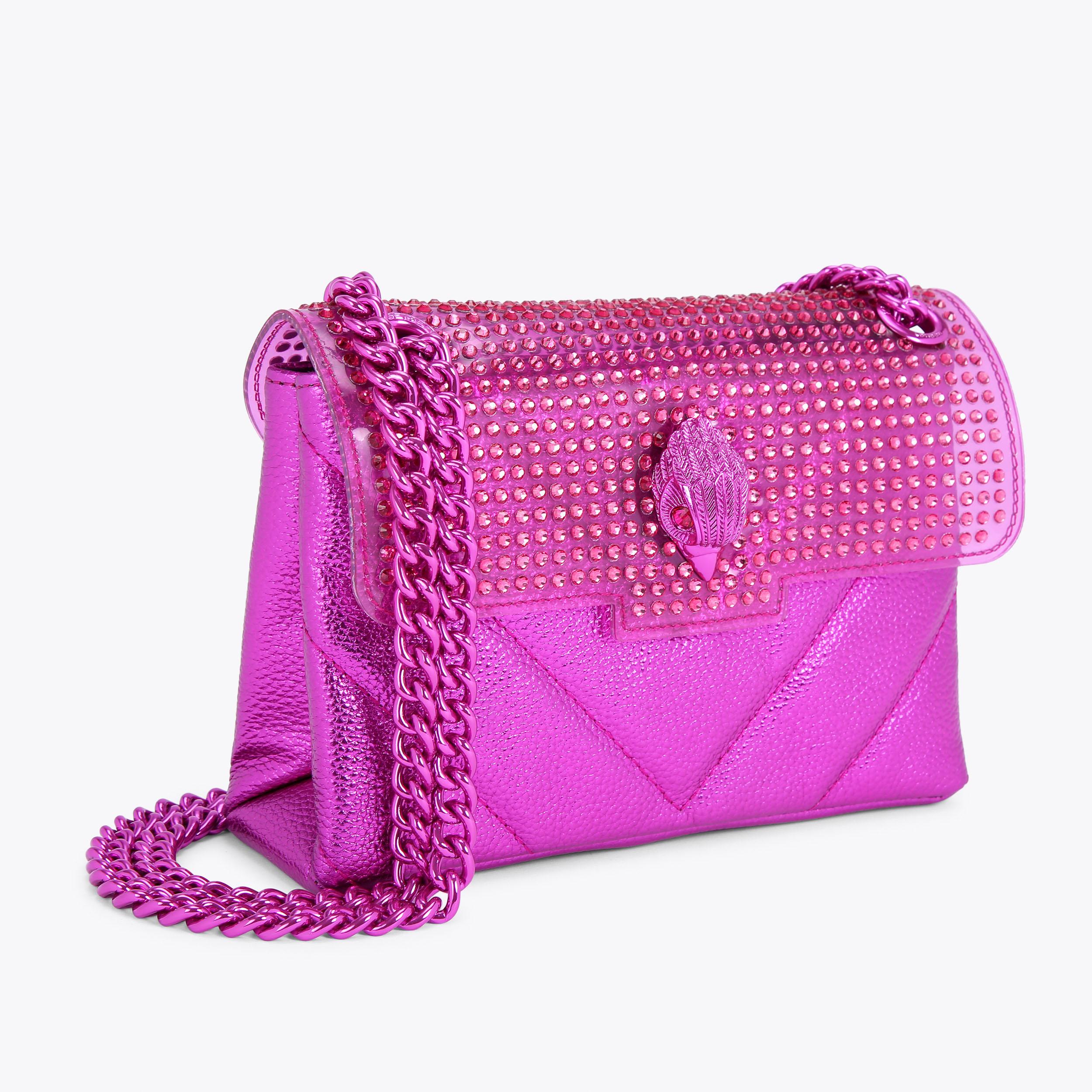 kurt geiger mini kensington bag pink