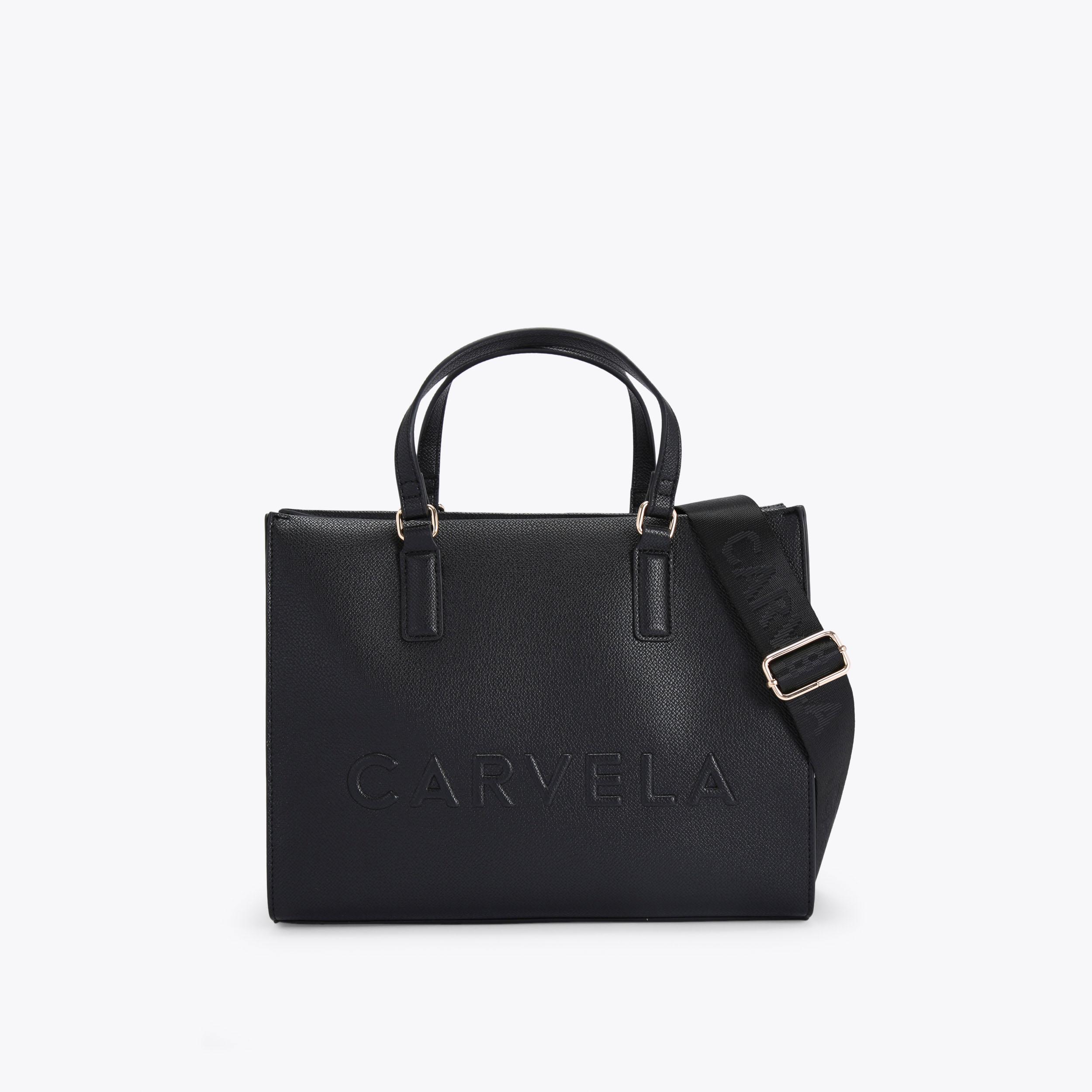 Carvela black tote bag new arrivals