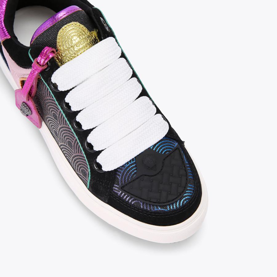 スニーカー   SOUTHBANK TAG SNEAKERS SOUTHBANK TAG Denim Lace Up Sneaker by KURT GEIGER LONDON