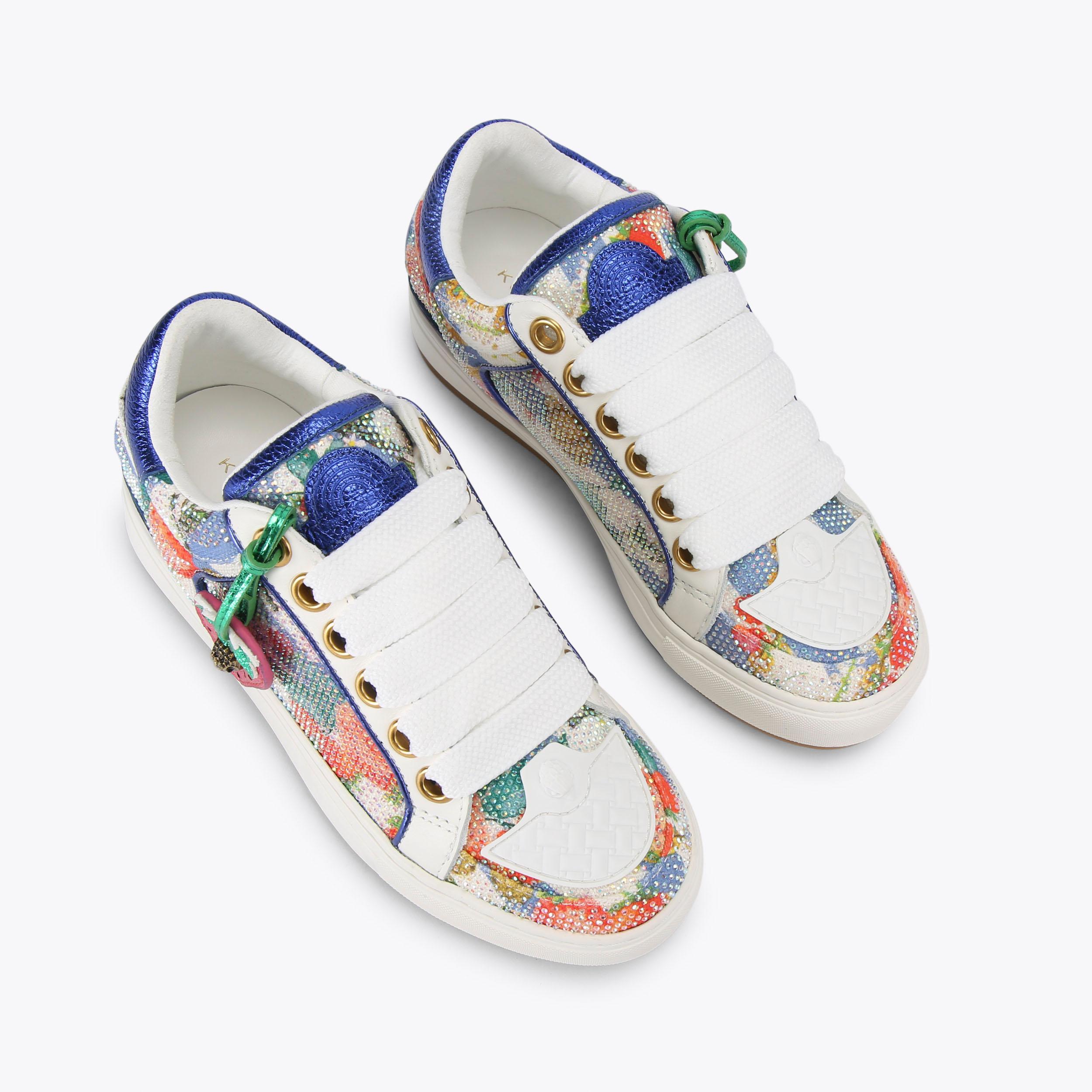 ラブリー SOUTHBANK TAG Strawberry Canvas Tag Sneaker by KURT GEIGER
