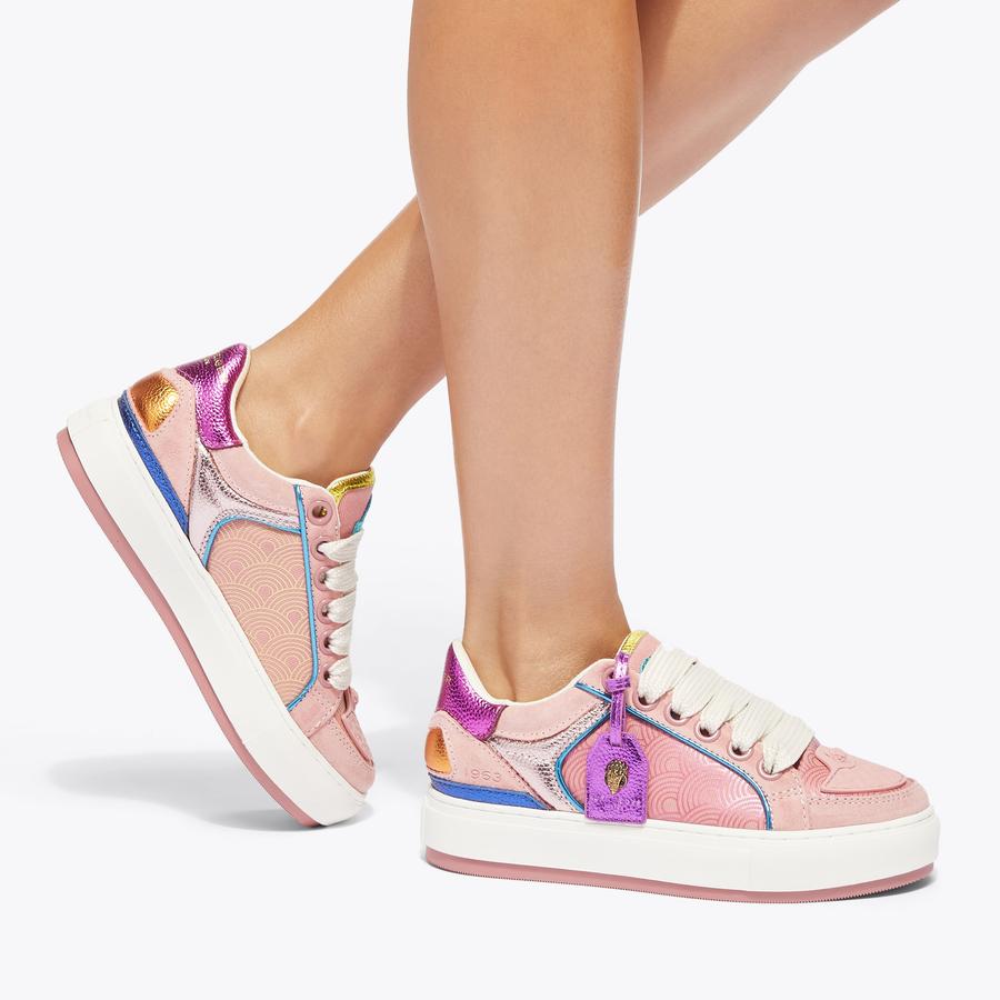 スニーカー   SOUTHBANK TAG SNEAKERS SOUTHBANK TAG Denim Lace Up Sneaker by KURT GEIGER LONDON