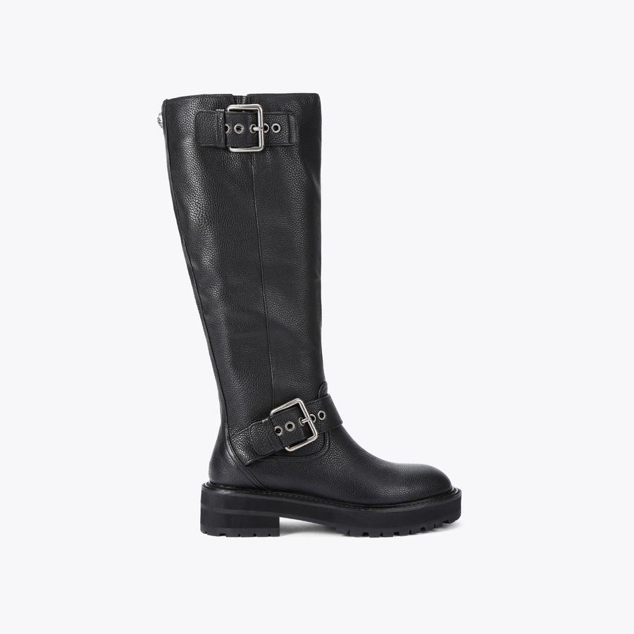 Black knee high boots kurt geiger store