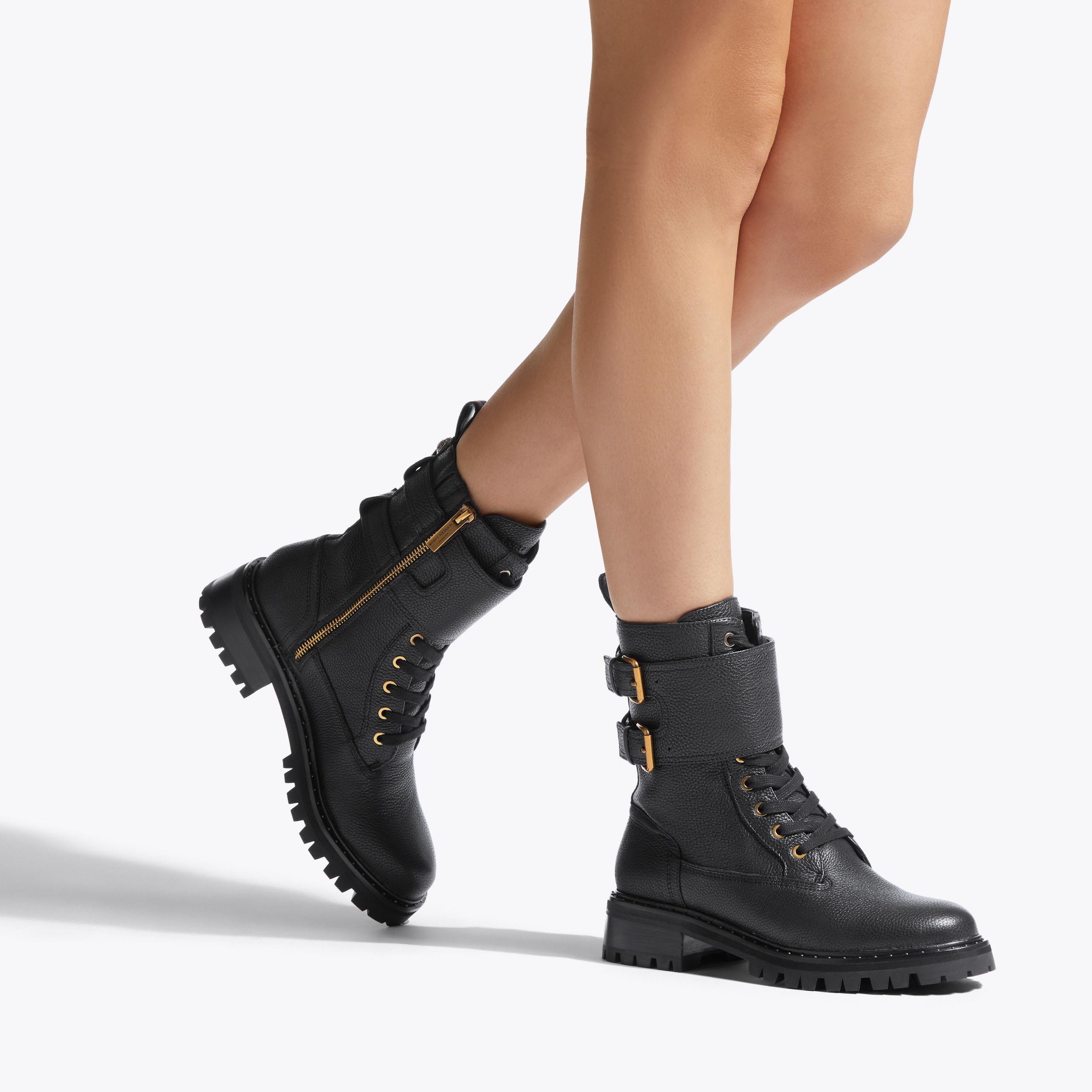 Kurt geiger combat boots sale