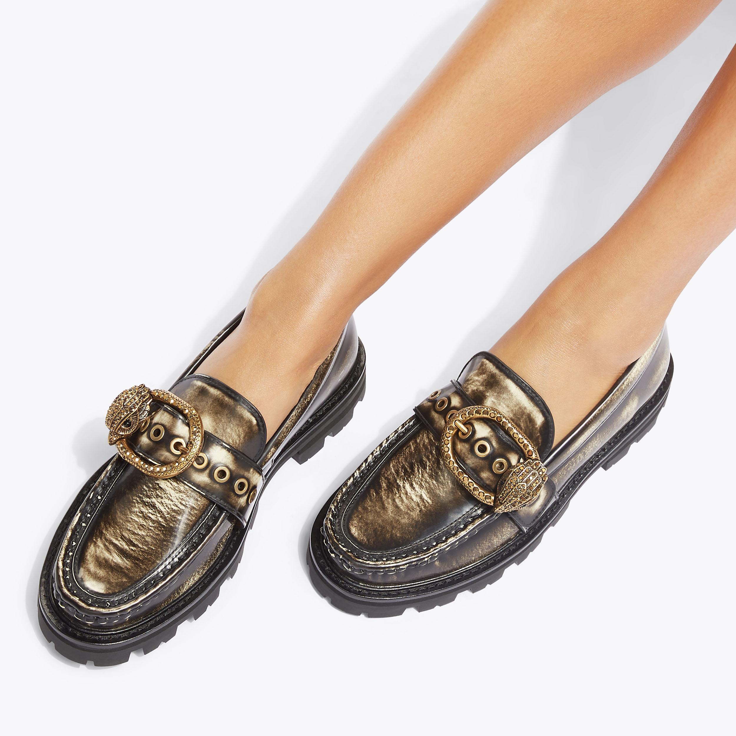 MAYFAIR CHUNKY LOAFER Bone Slip On Loafer by KURT GEIGER LONDON