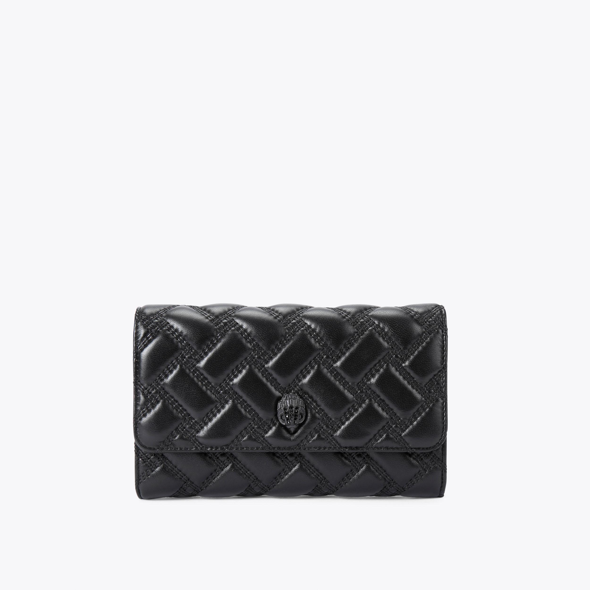 Women's black wallet purse sale