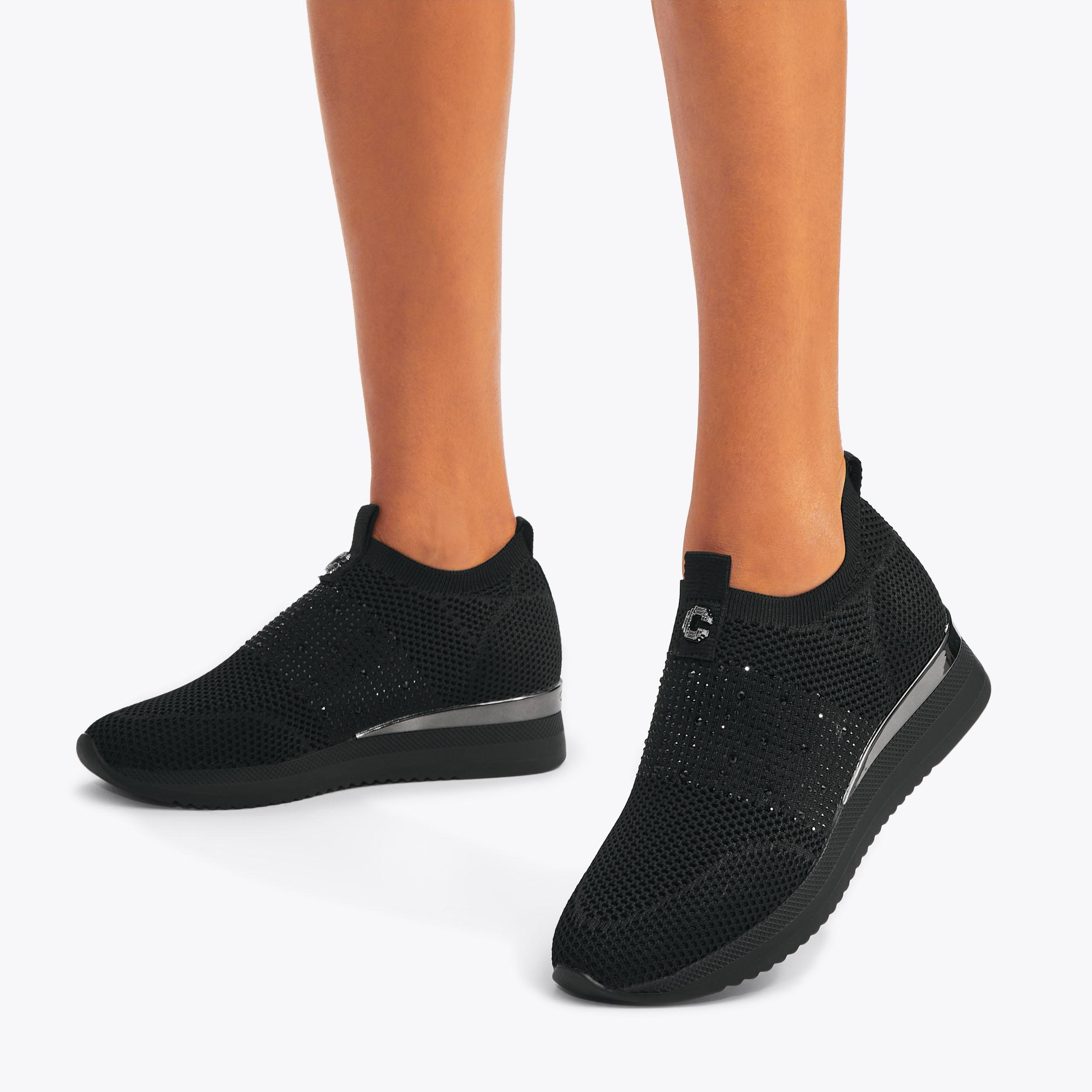 Carvela jazz best sale slip on trainers