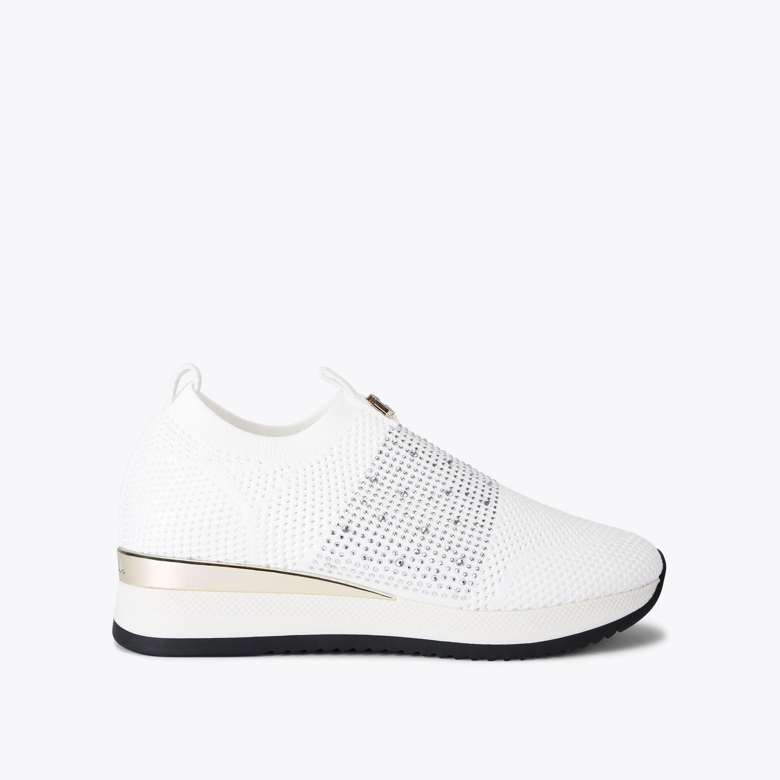 Carvela slip on store trainers