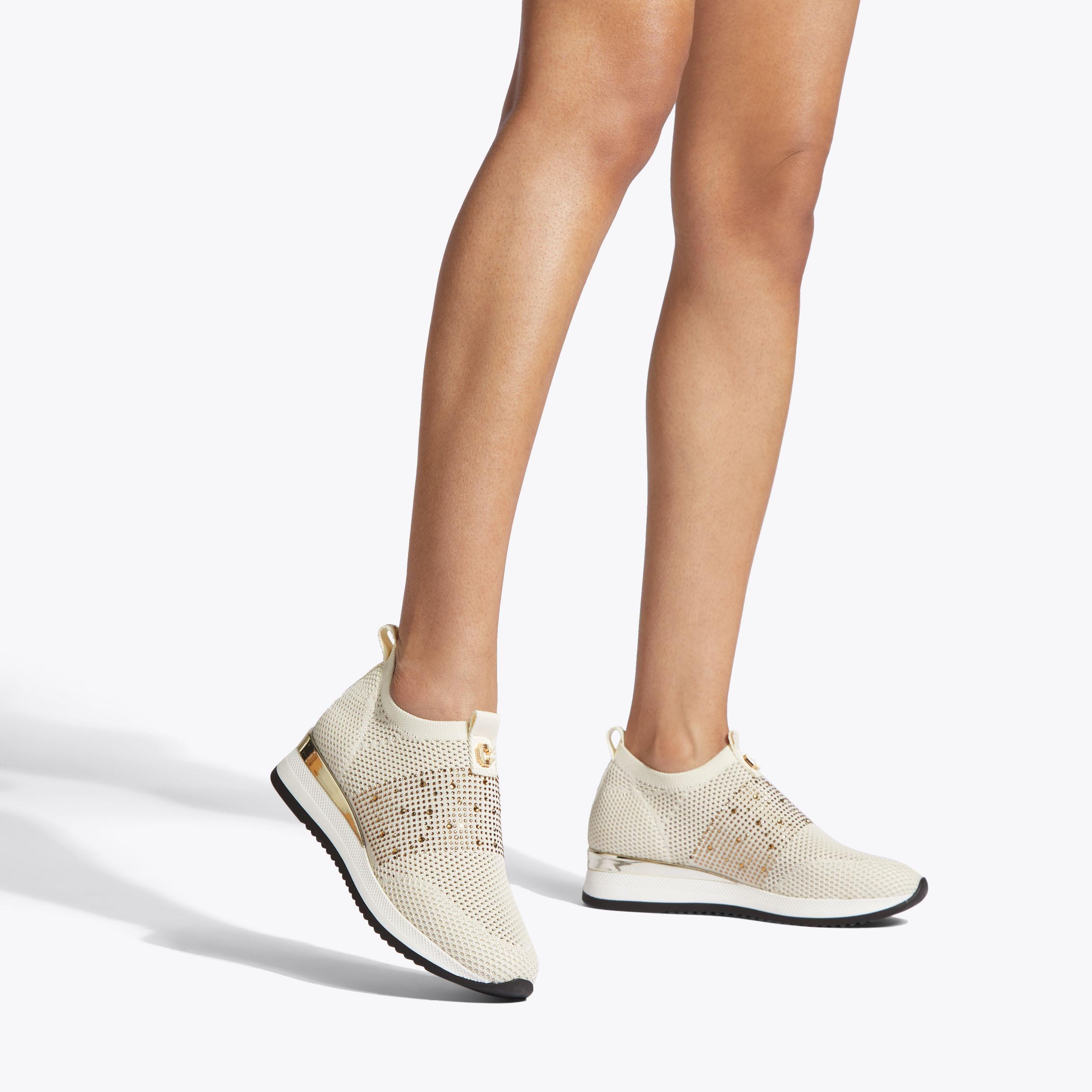 JANEIRO 2 Black Slip On Trainers by CARVELA