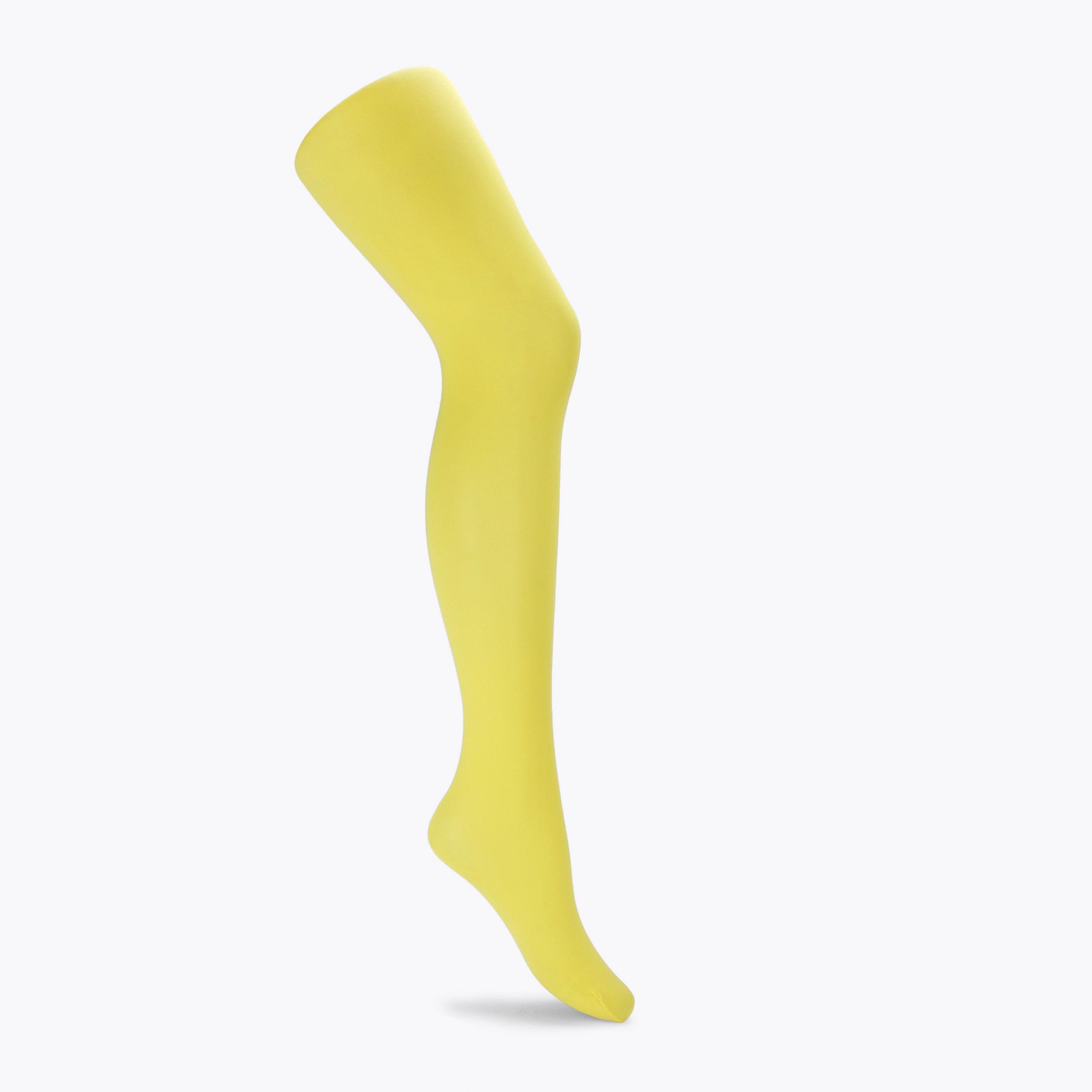 OPAQUE TIGHTS Yellow Tights by KURT GEIGER LONDON