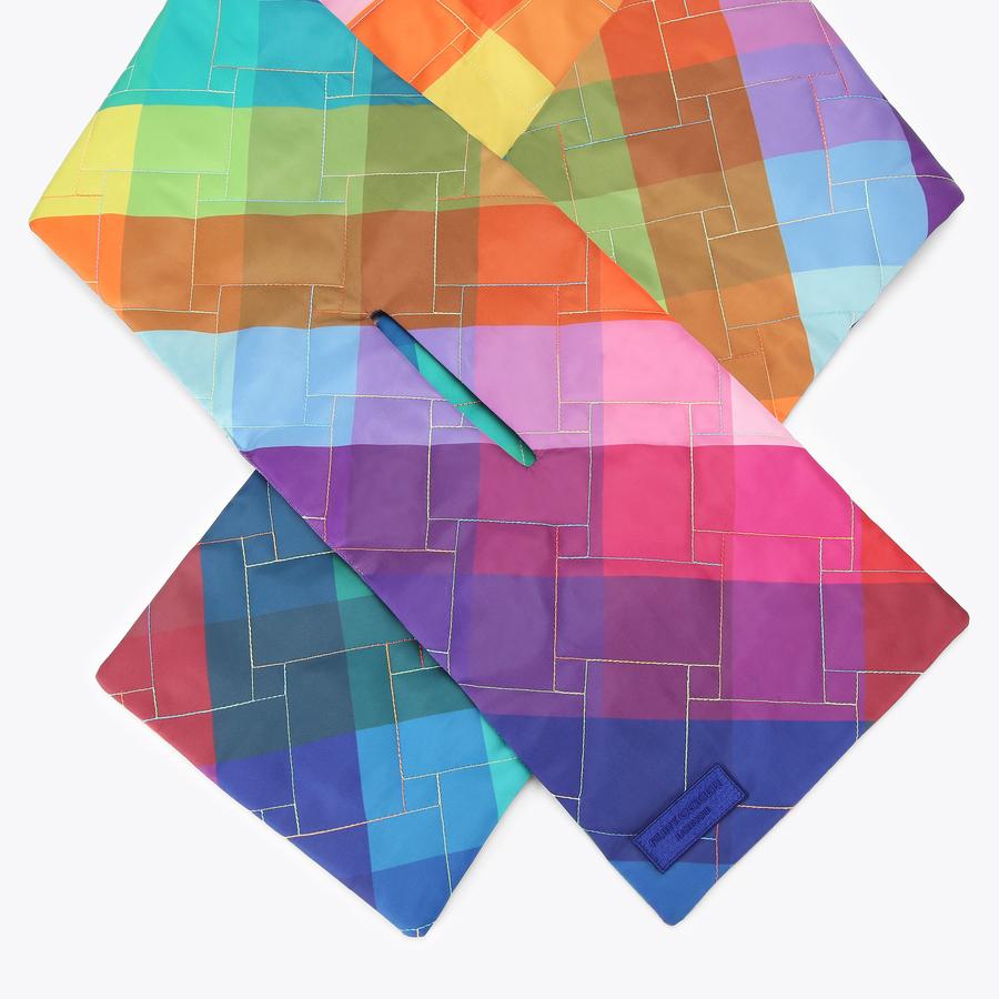Kurt Geiger London Rainbow Metallic Oblong Scarf | Dillard's