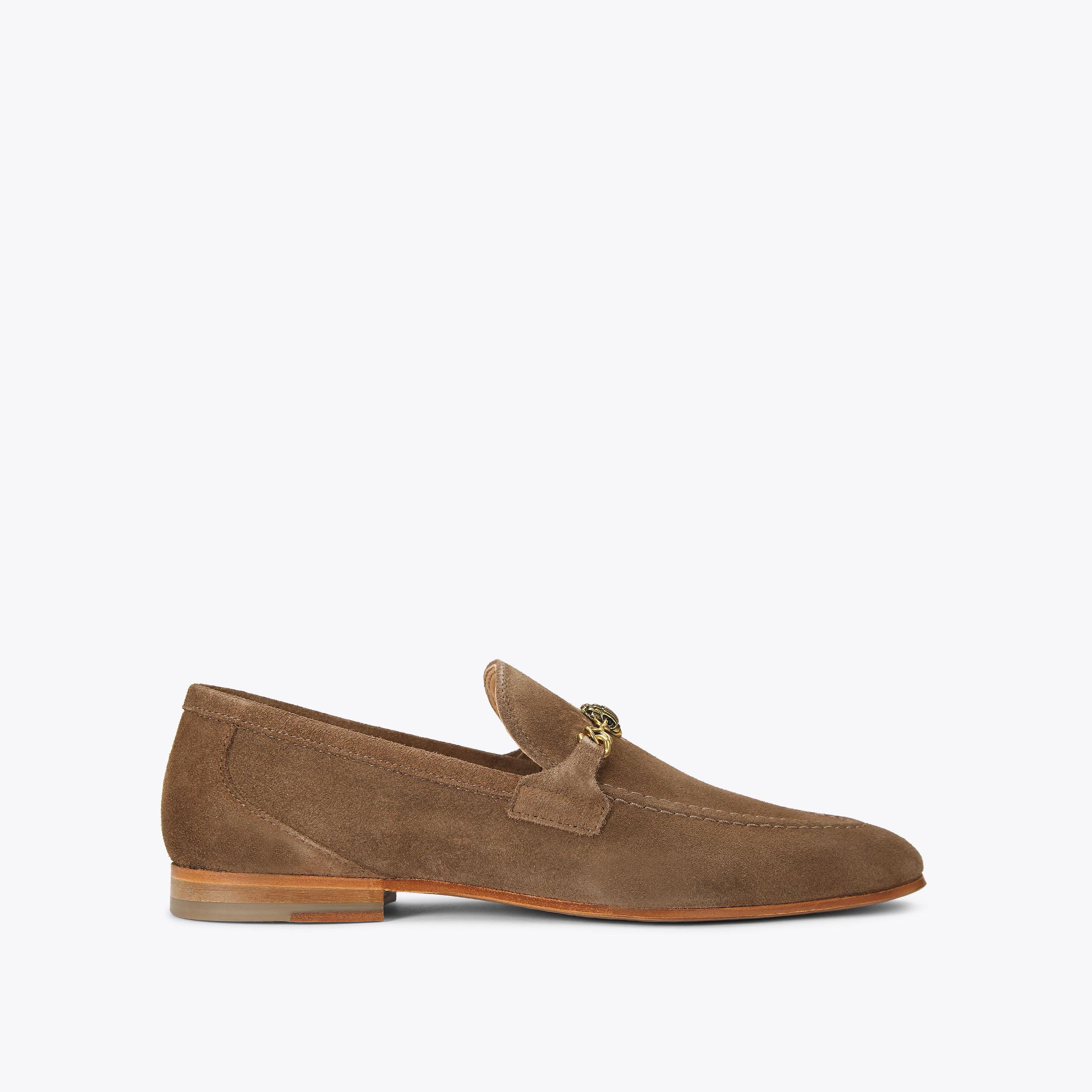 Suede Kurt Geiger Tan Loafers KG Kurt Geiger Suede Francis Loafers