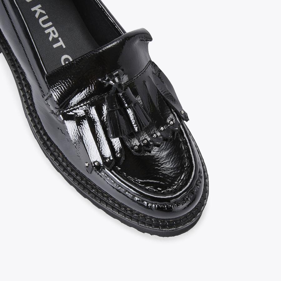 MARGOT Patent Leather Slip On Shoes by KG KURT GEIGER
