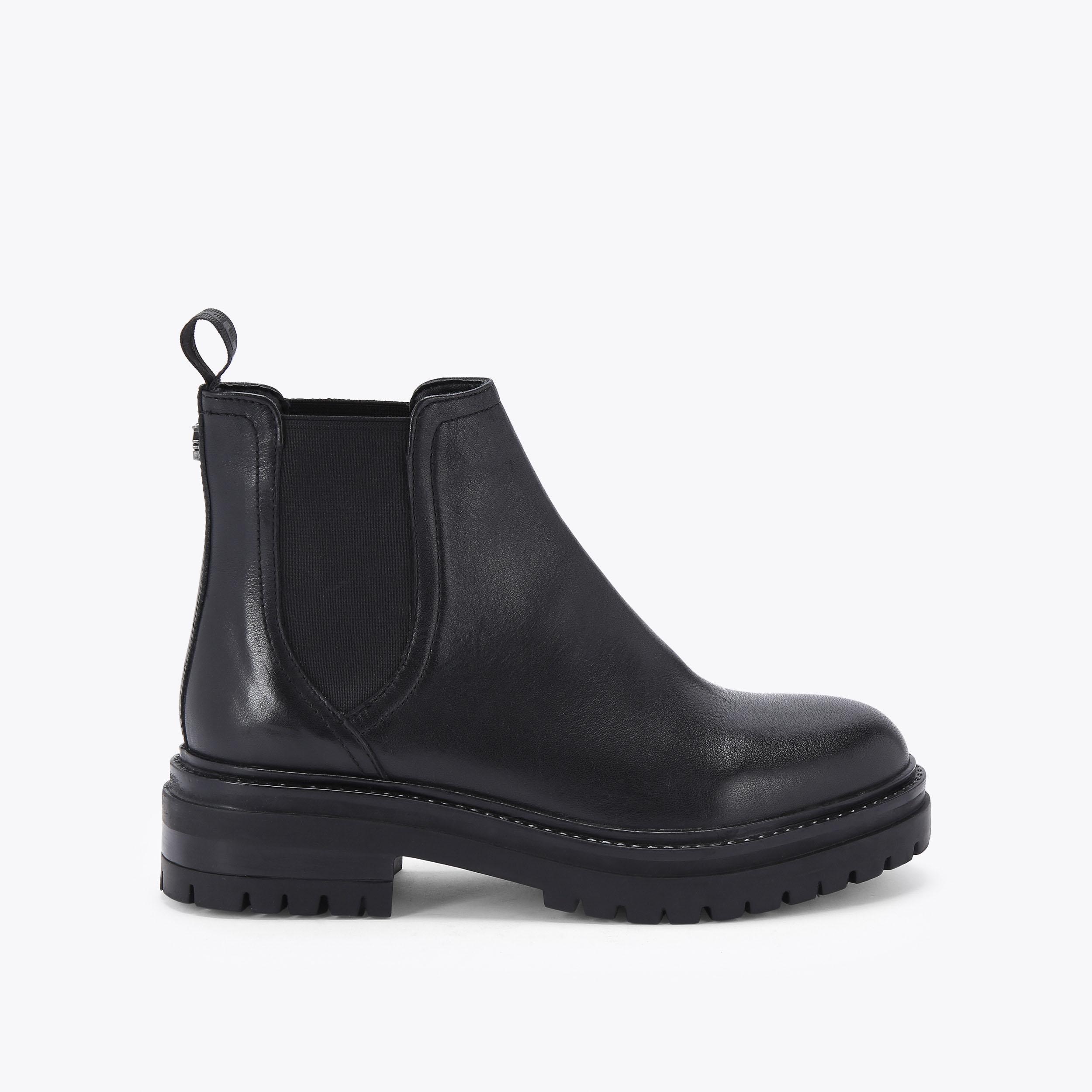 Kurt geiger discount black leather boots