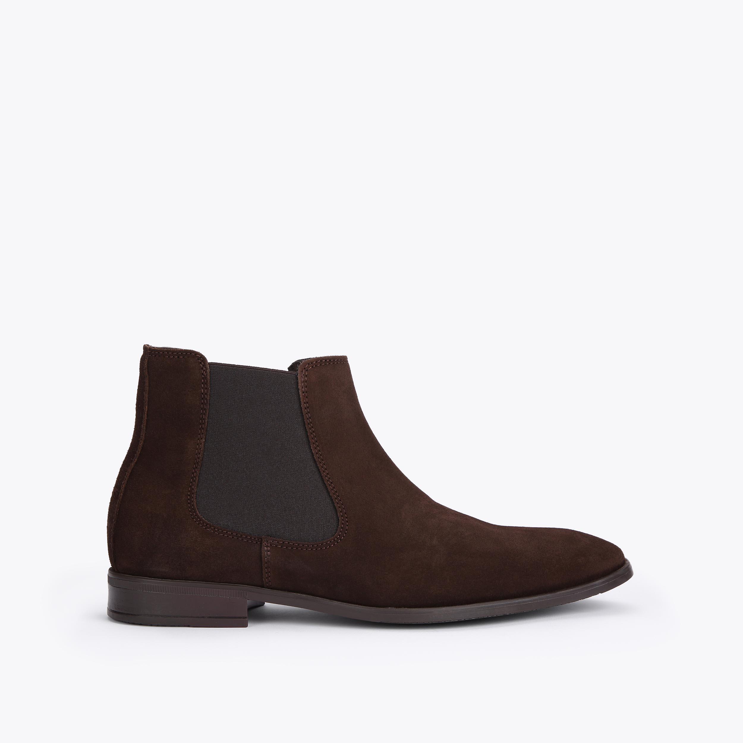 FREDERICK Navy Chelsea Boots by KURT GEIGER LONDON