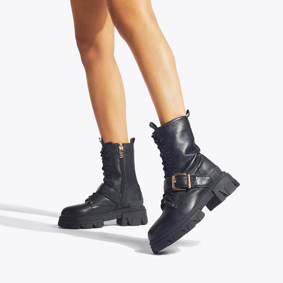 Black smart ankle boots best sale