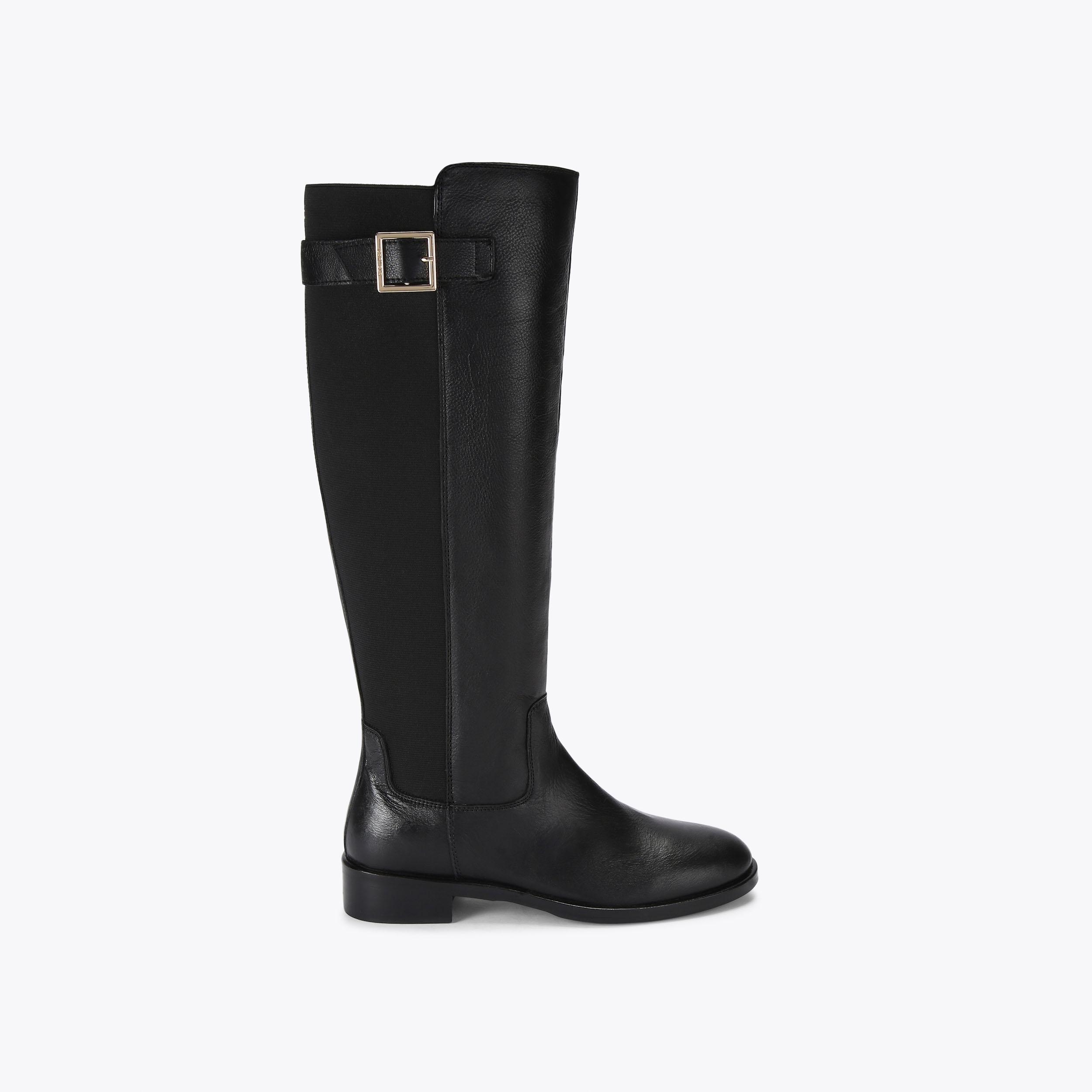 Carvela black knee high on sale boots