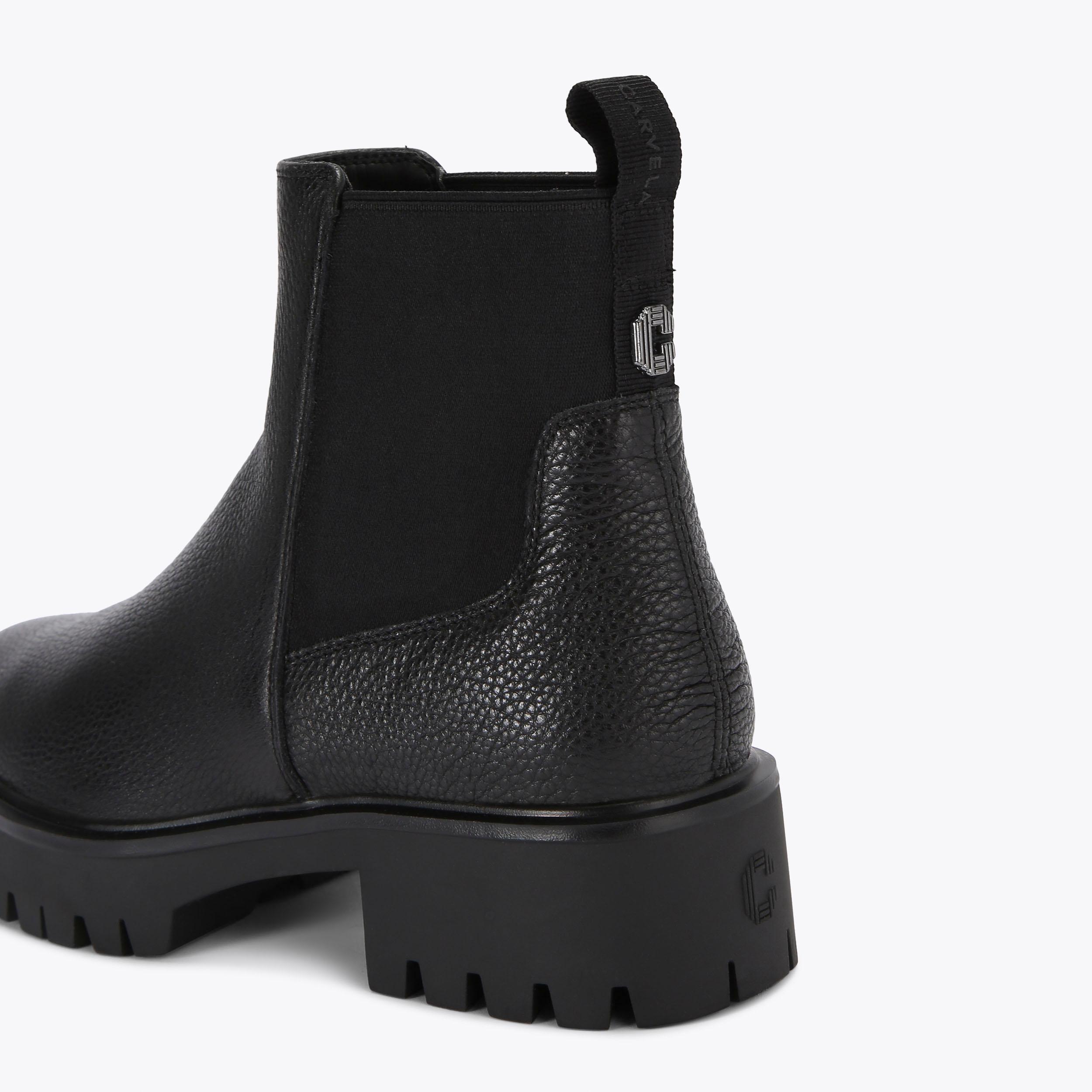 Carvela black 2024 chelsea boots