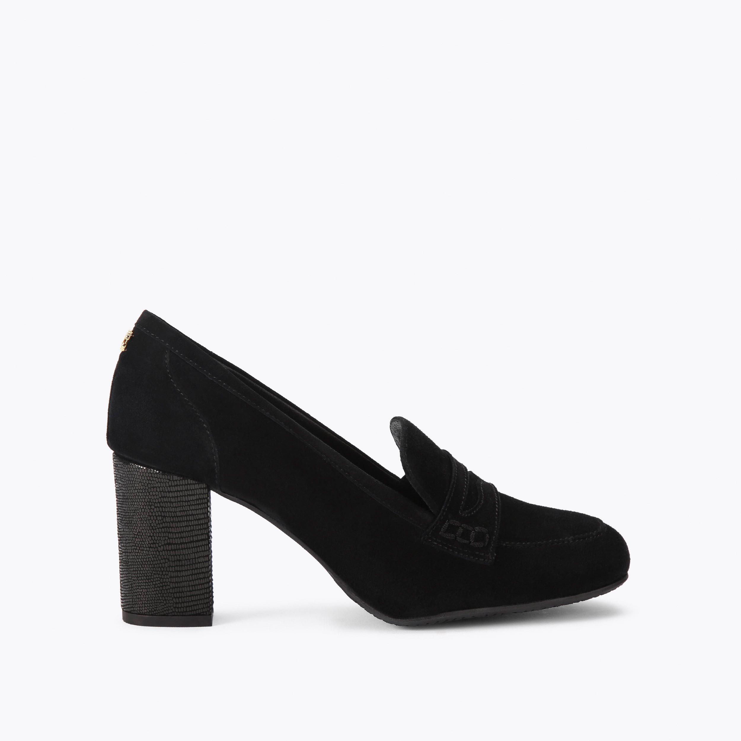 Carvela black hot sale suede shoes