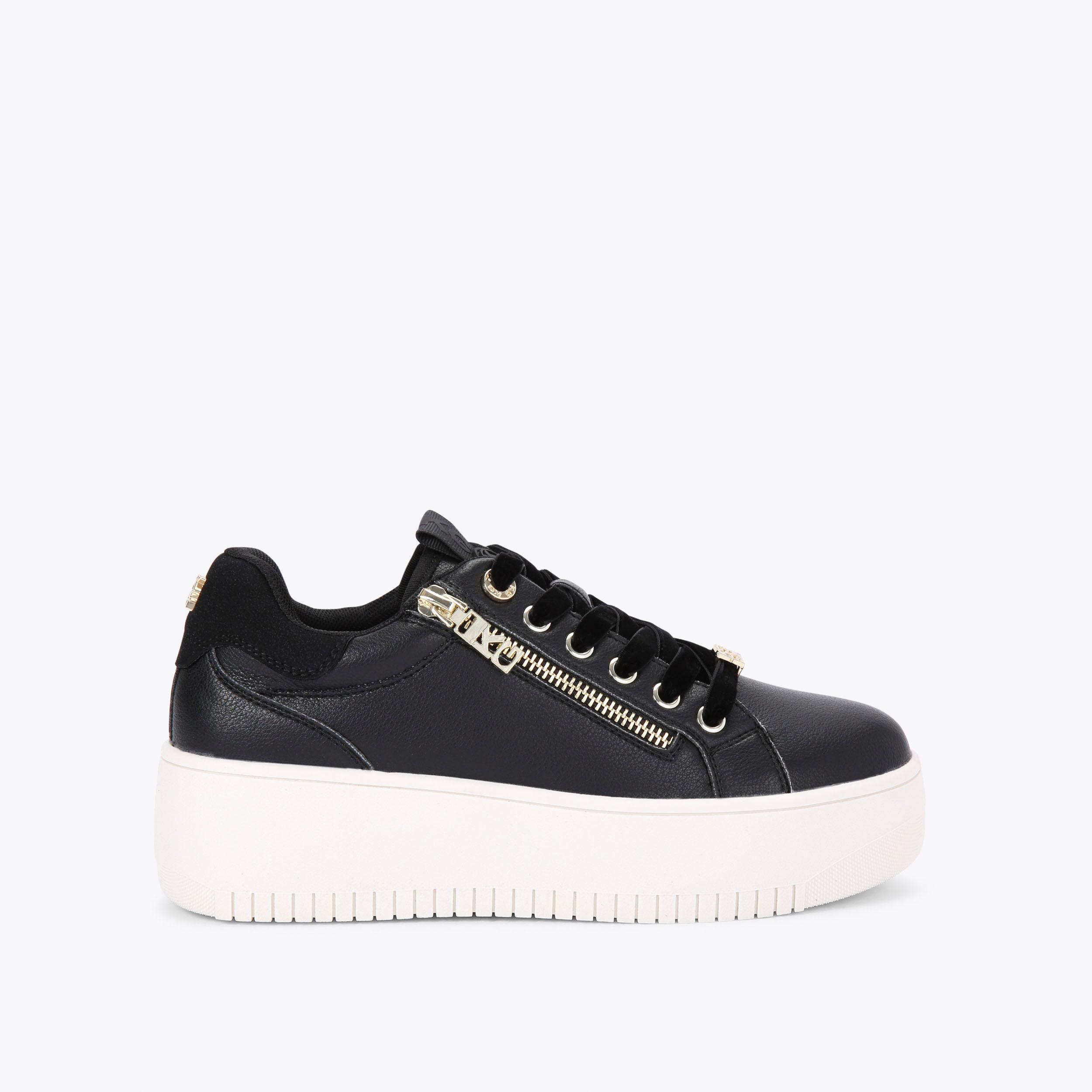 Kurt geiger deals black sneakers