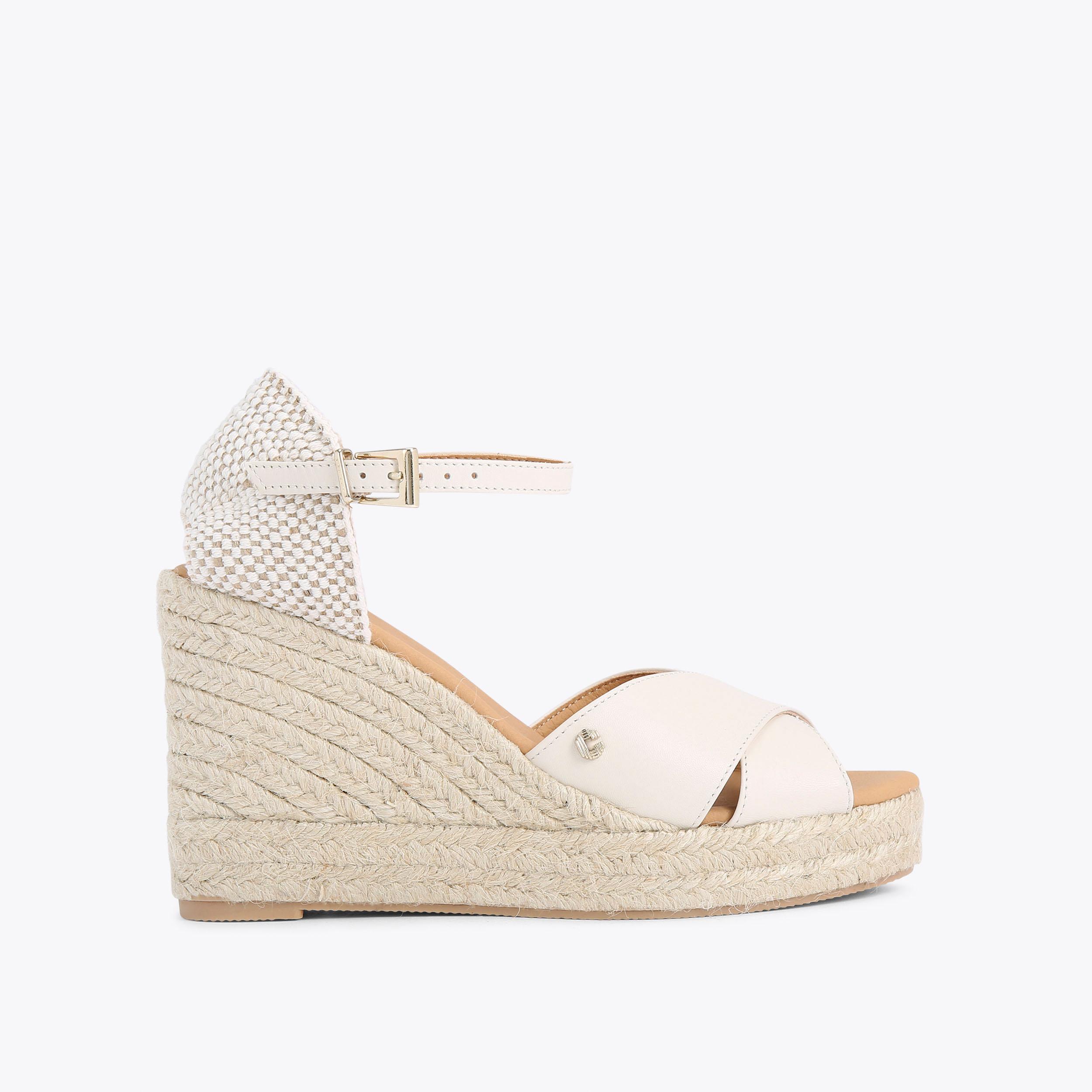 Kurt geiger sale white wedges