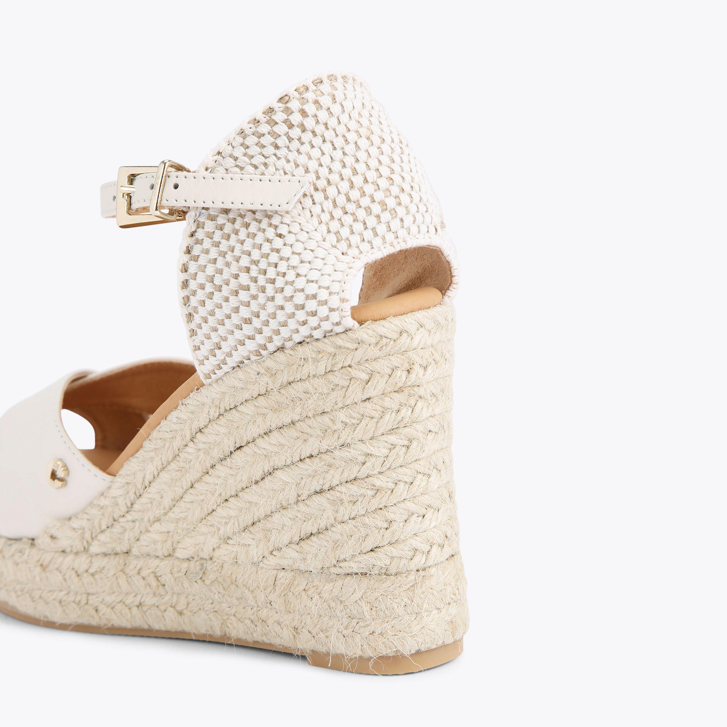 Kurt geiger hot sale white wedges