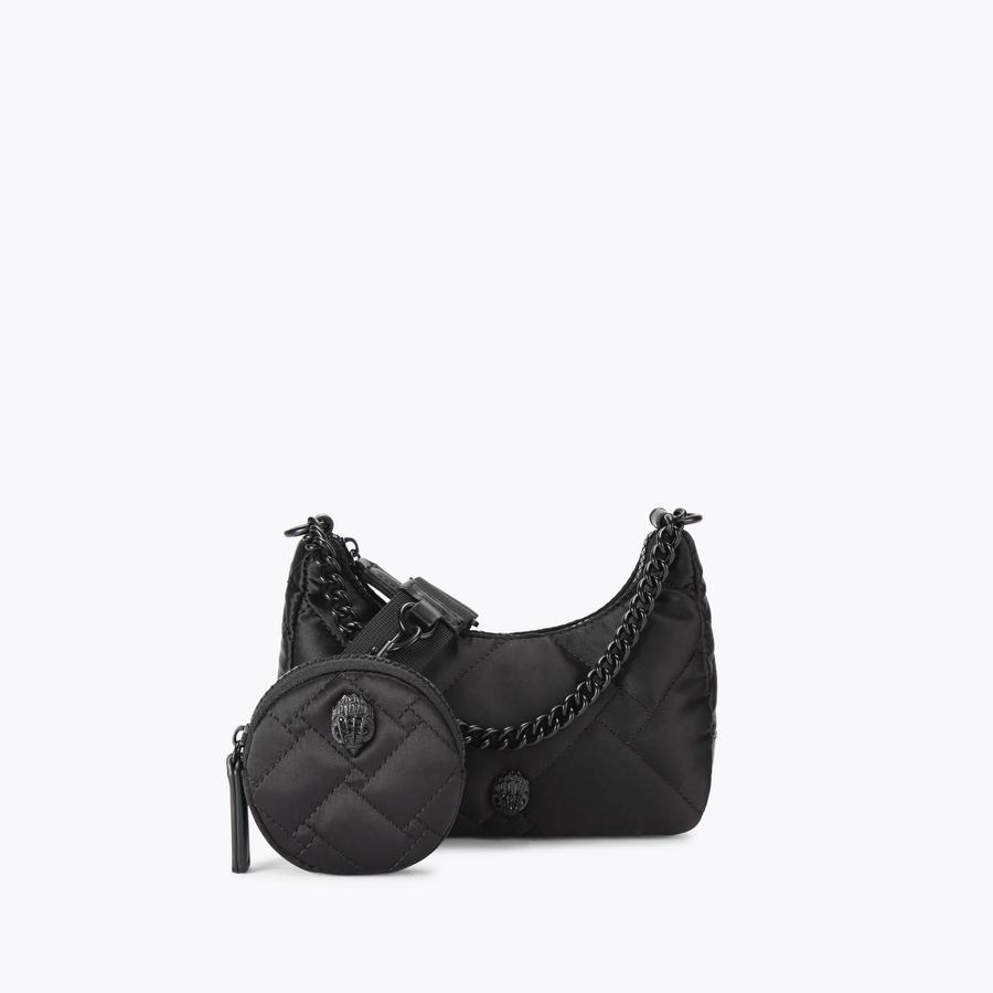 RECYCLED SM MULTI XBODY D Black Drench Cross Body Bag by