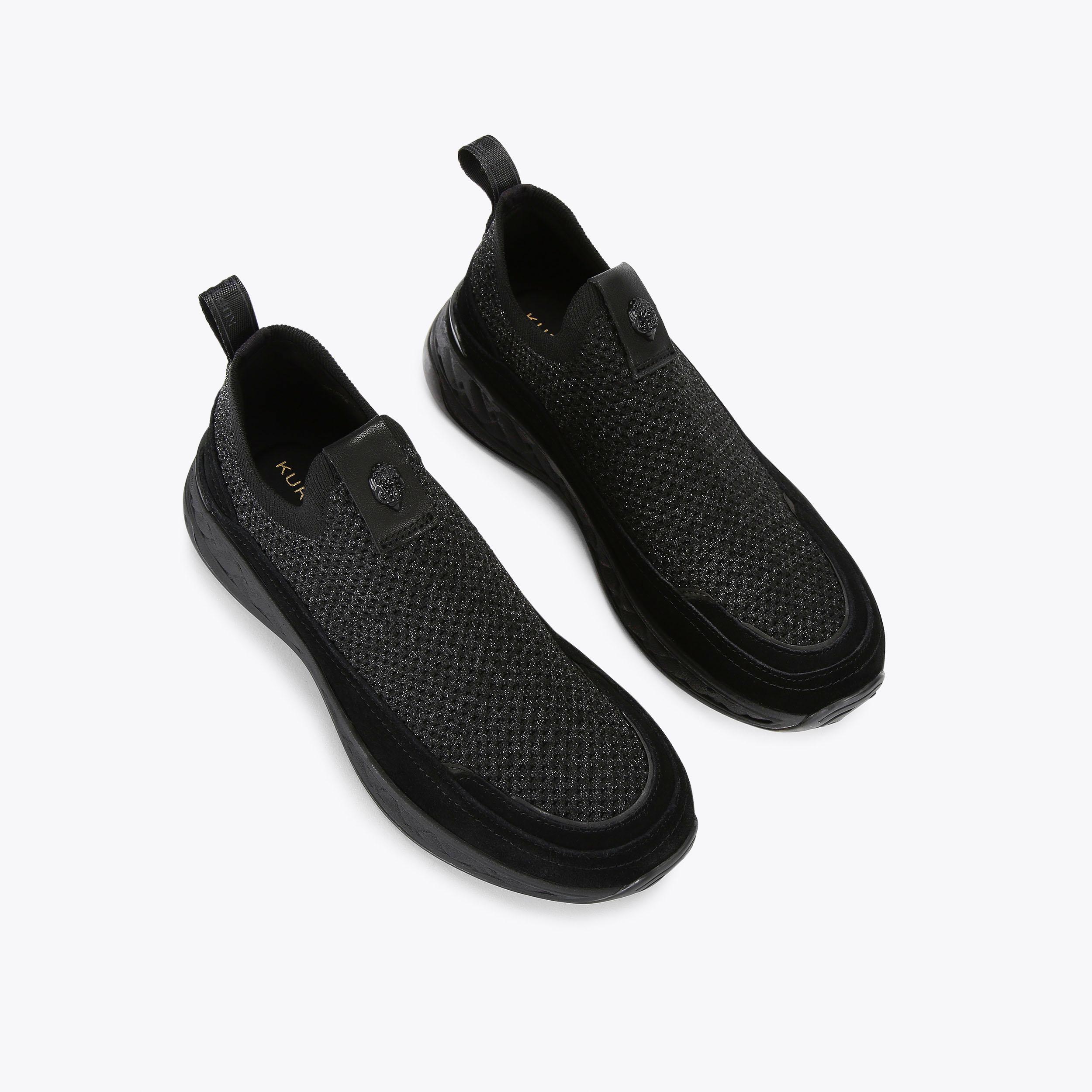 Slip on sneakers all on sale black