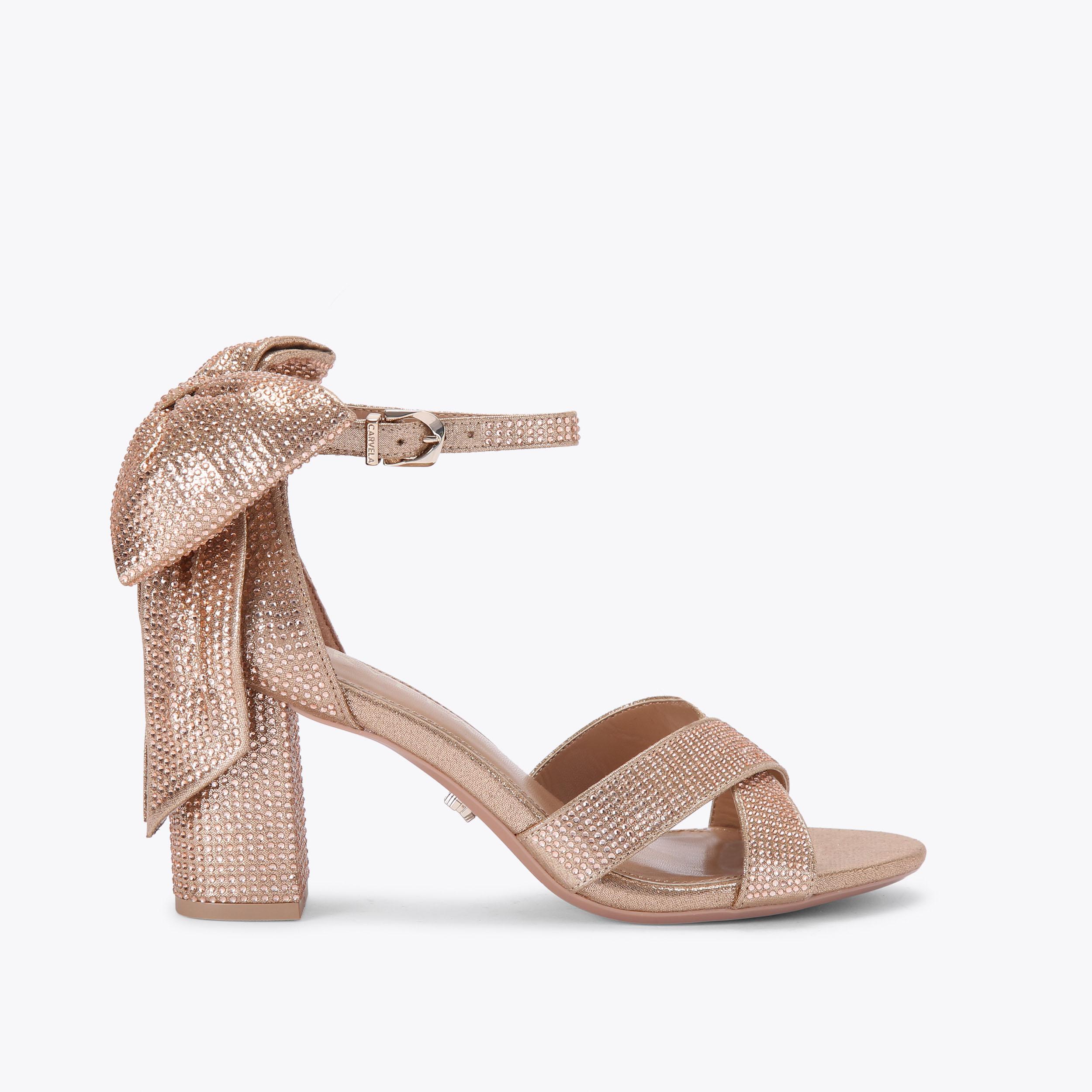 Carvela rose shop gold sandals