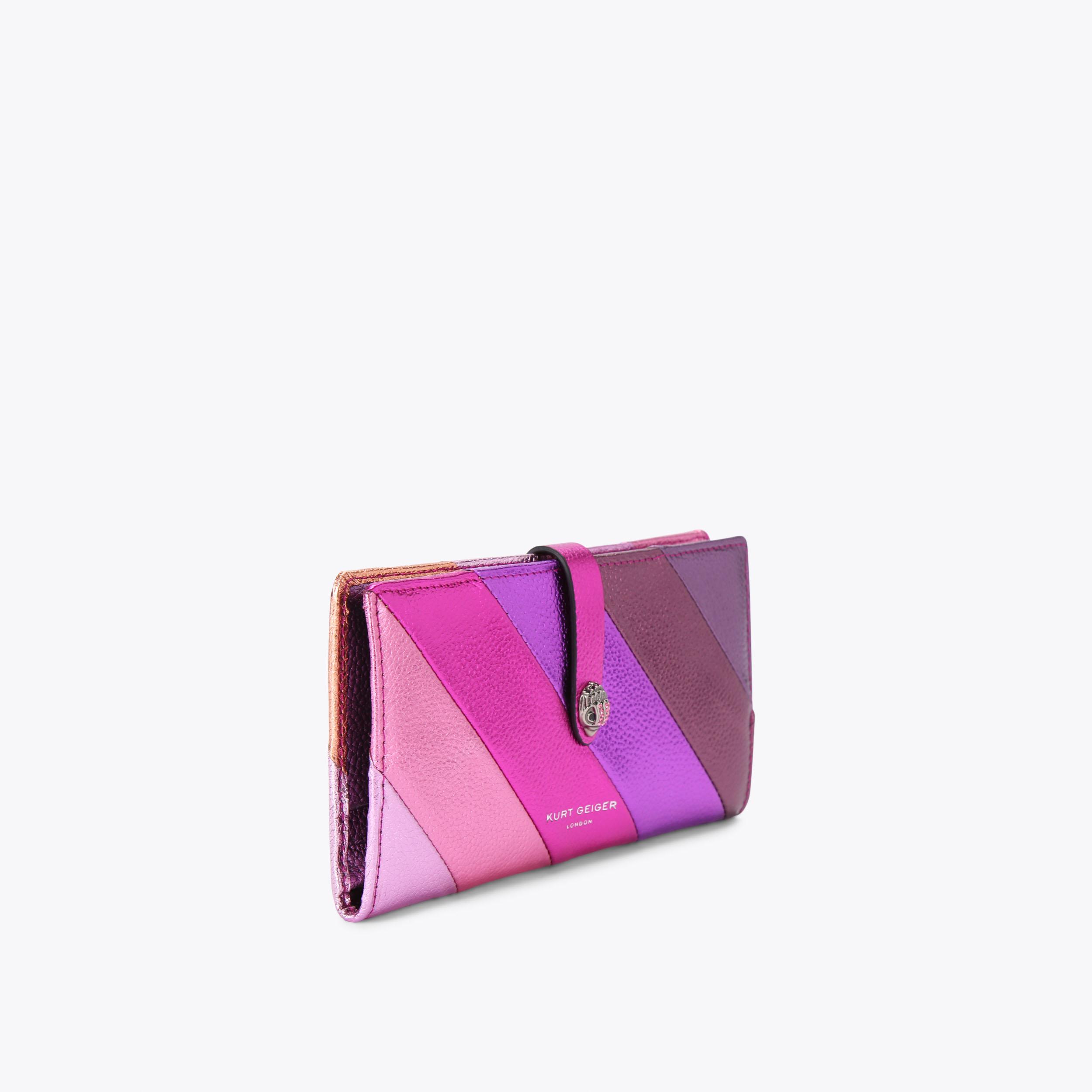 SOFT WALLET LEATHER Pink Leather Wallet by KURT GEIGER LONDON