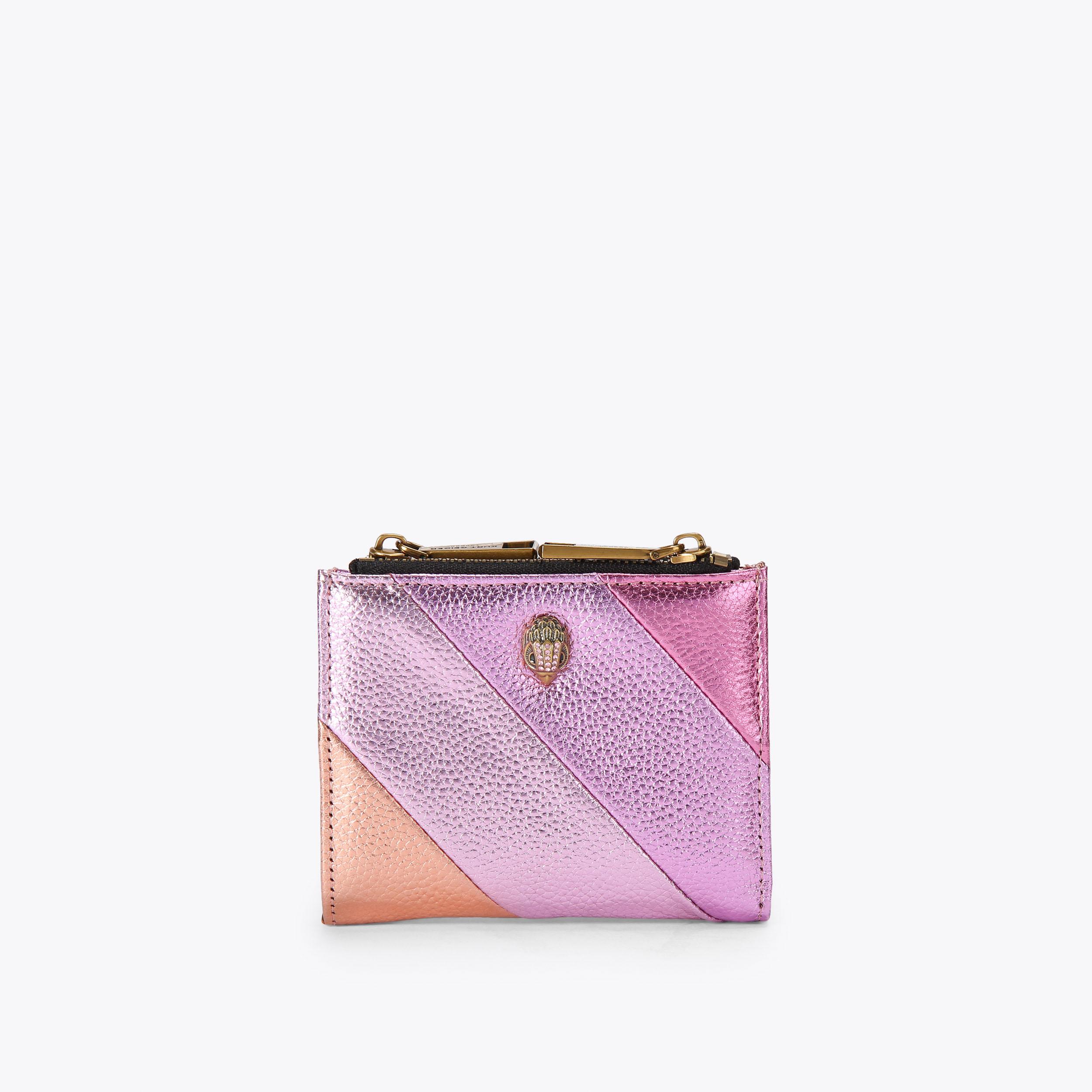 MINI PURSE LEATHER Pink Leather Purse by KURT GEIGER LONDON