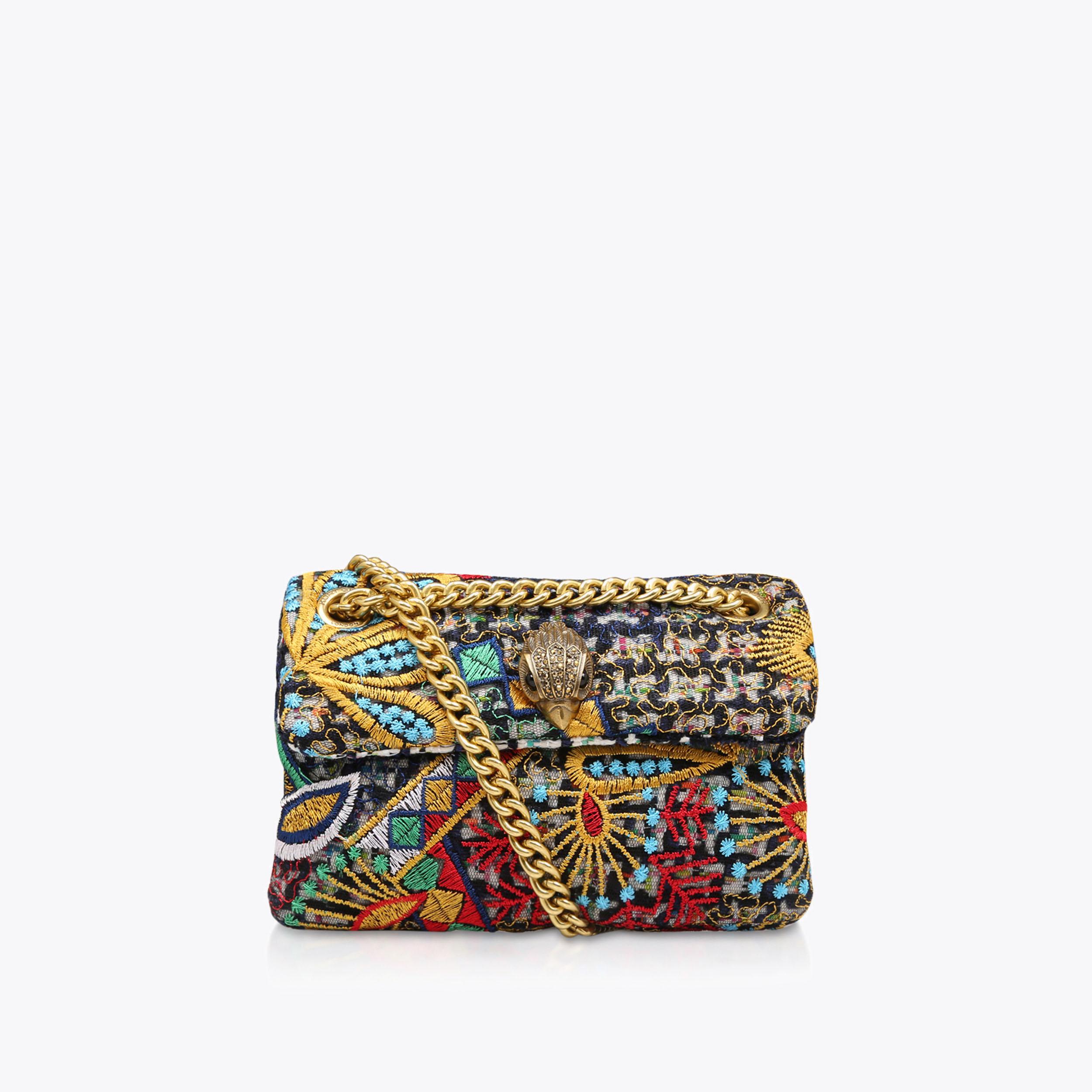 TWEED MINI KENSINGTON X Tweed Embroidered Kensington Mini Bag by