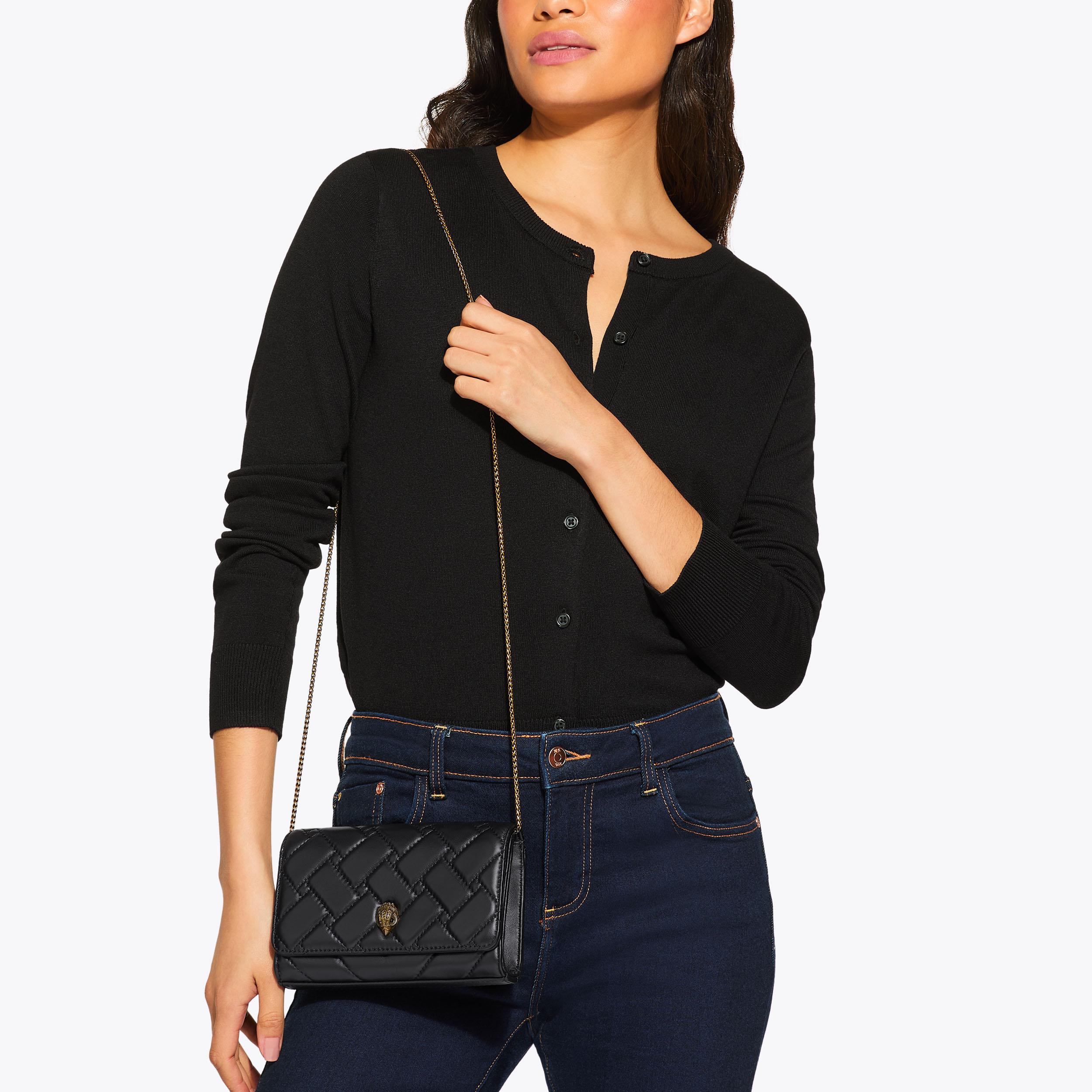 Kurt geiger kensington leather bag sale