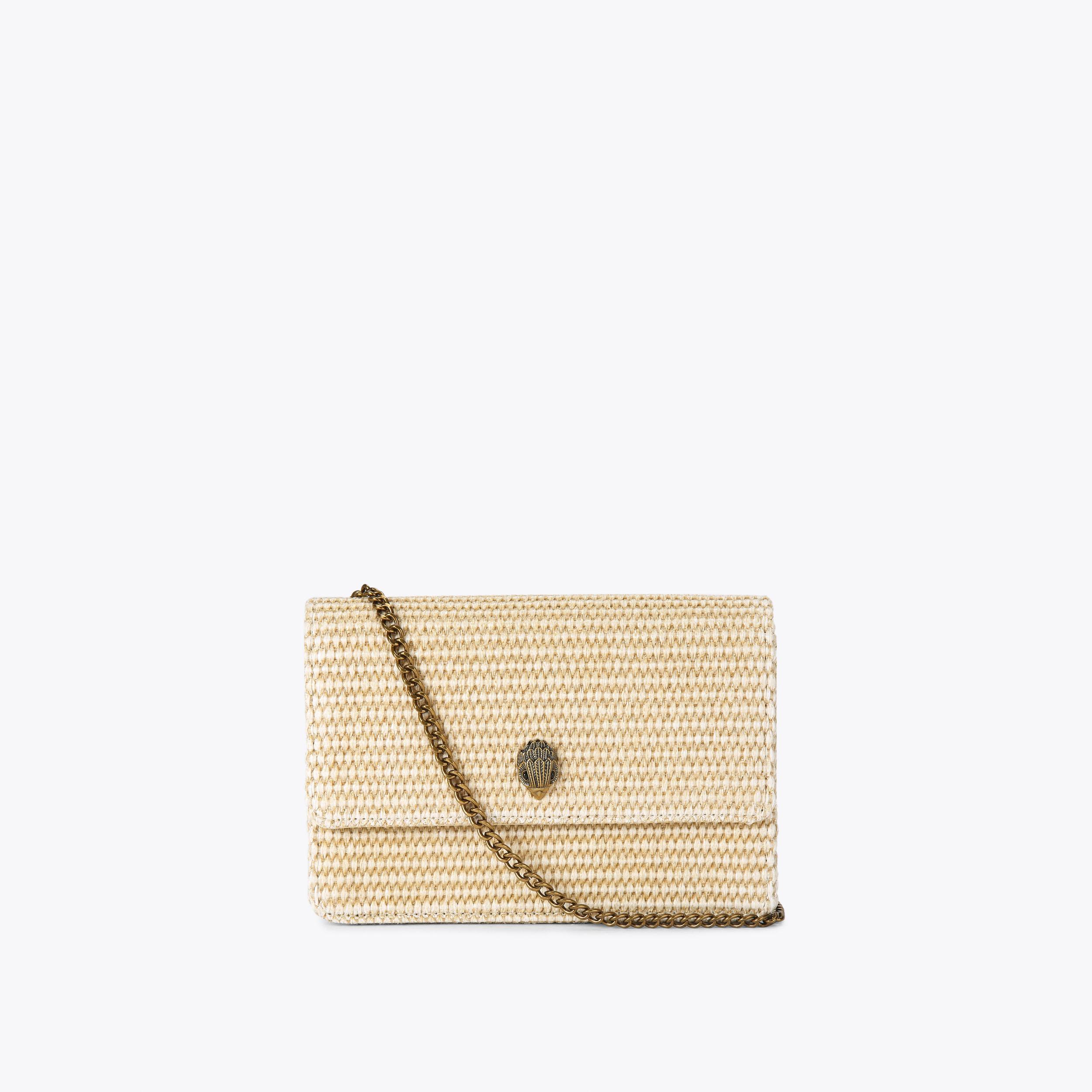 kurt geiger beige purse