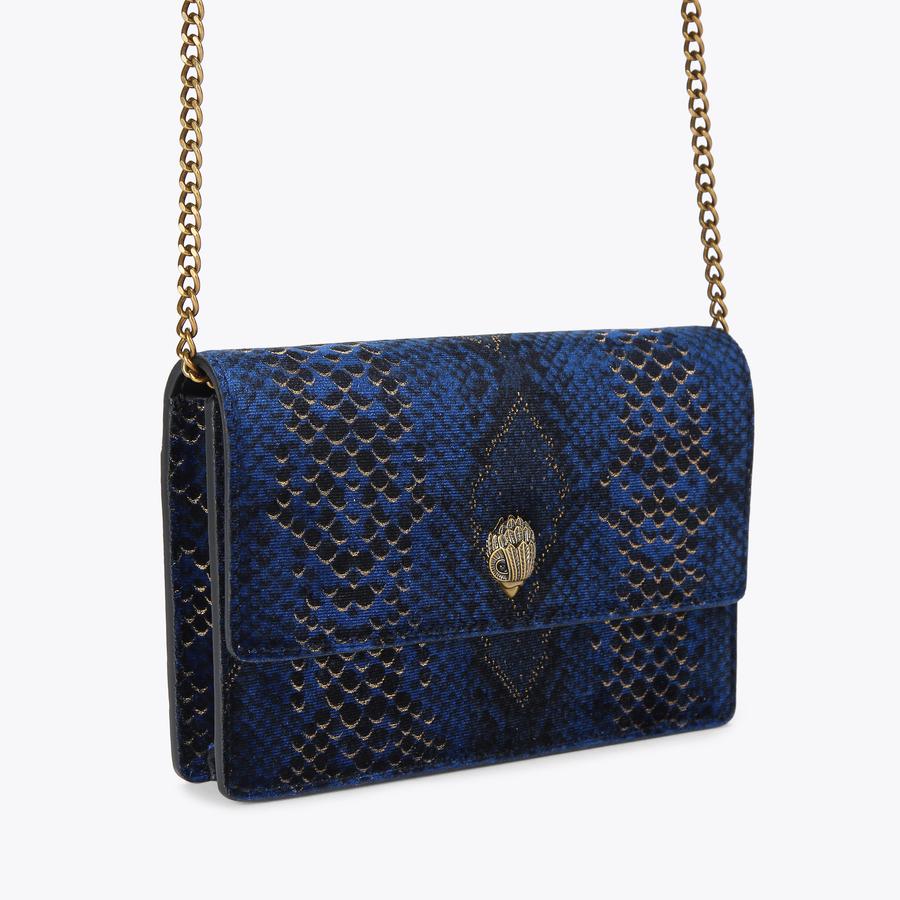 EXTRA MINI SHOREDITCH Snake Print Cross Body by KURT GEIGER LONDON