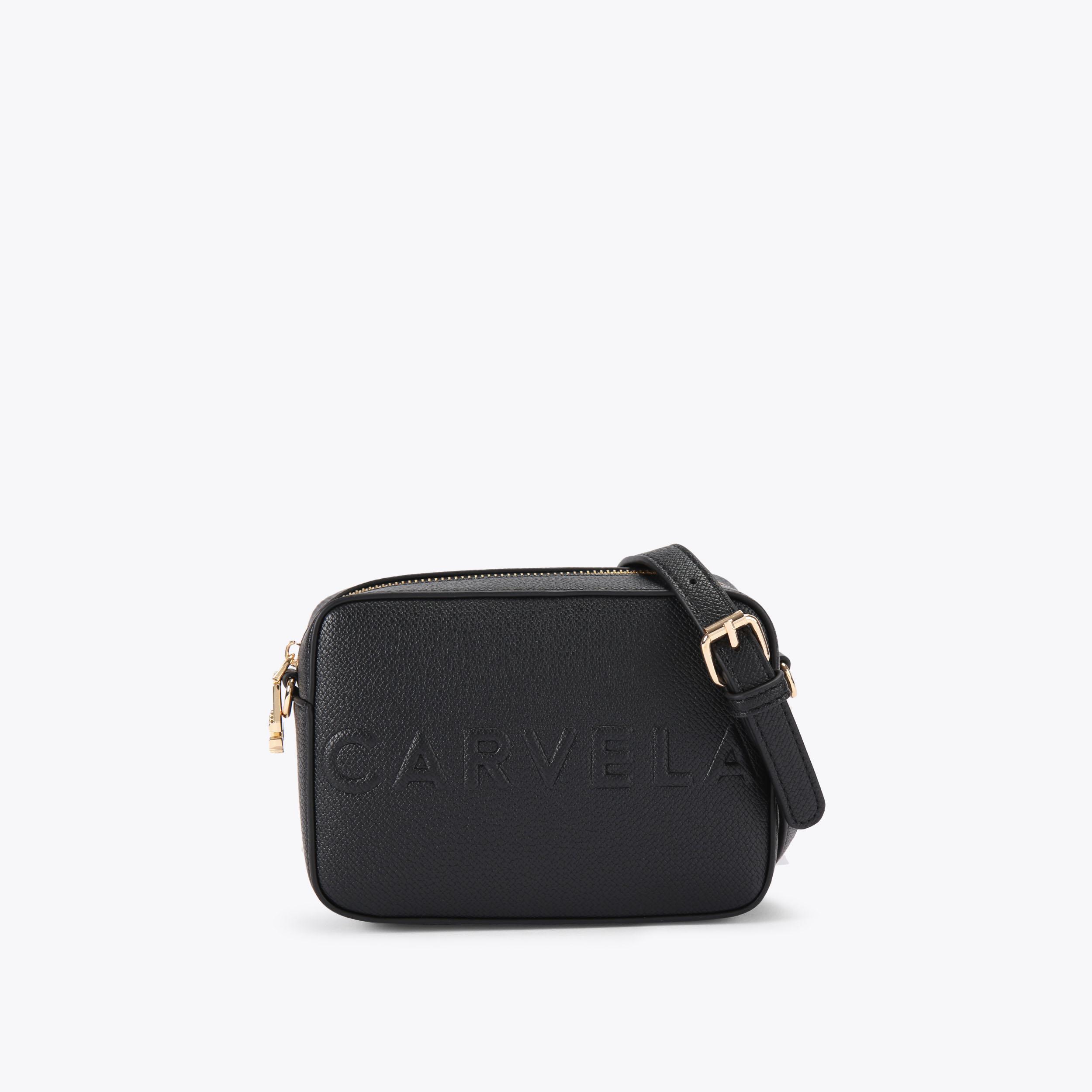 Black carvela store crossbody bag