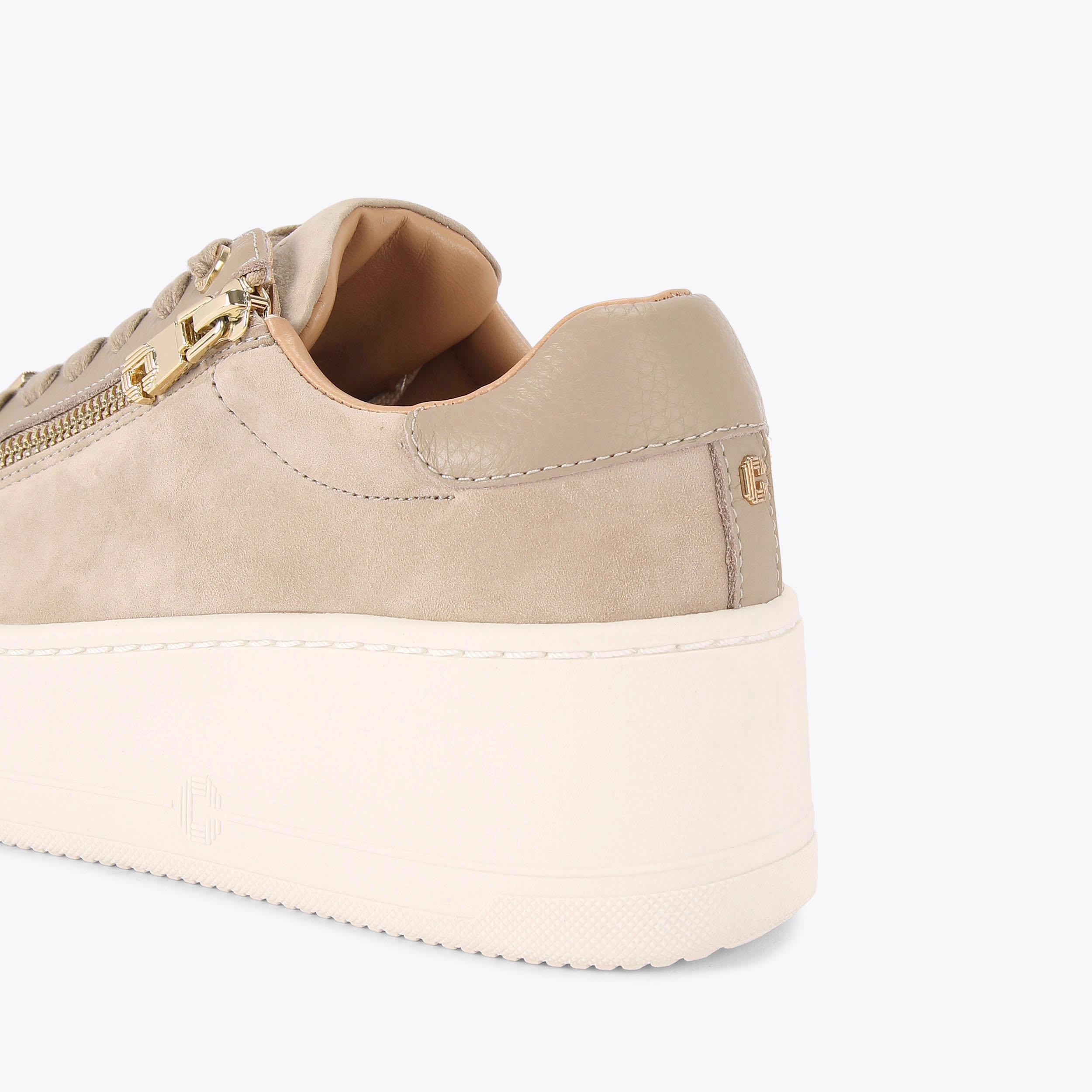 靴 SHEER NY TAFFETA SKIN COVERED TRAINER NNormal Tomir 01 shoe sand/blue N2ZTR01-002 Women. Official
