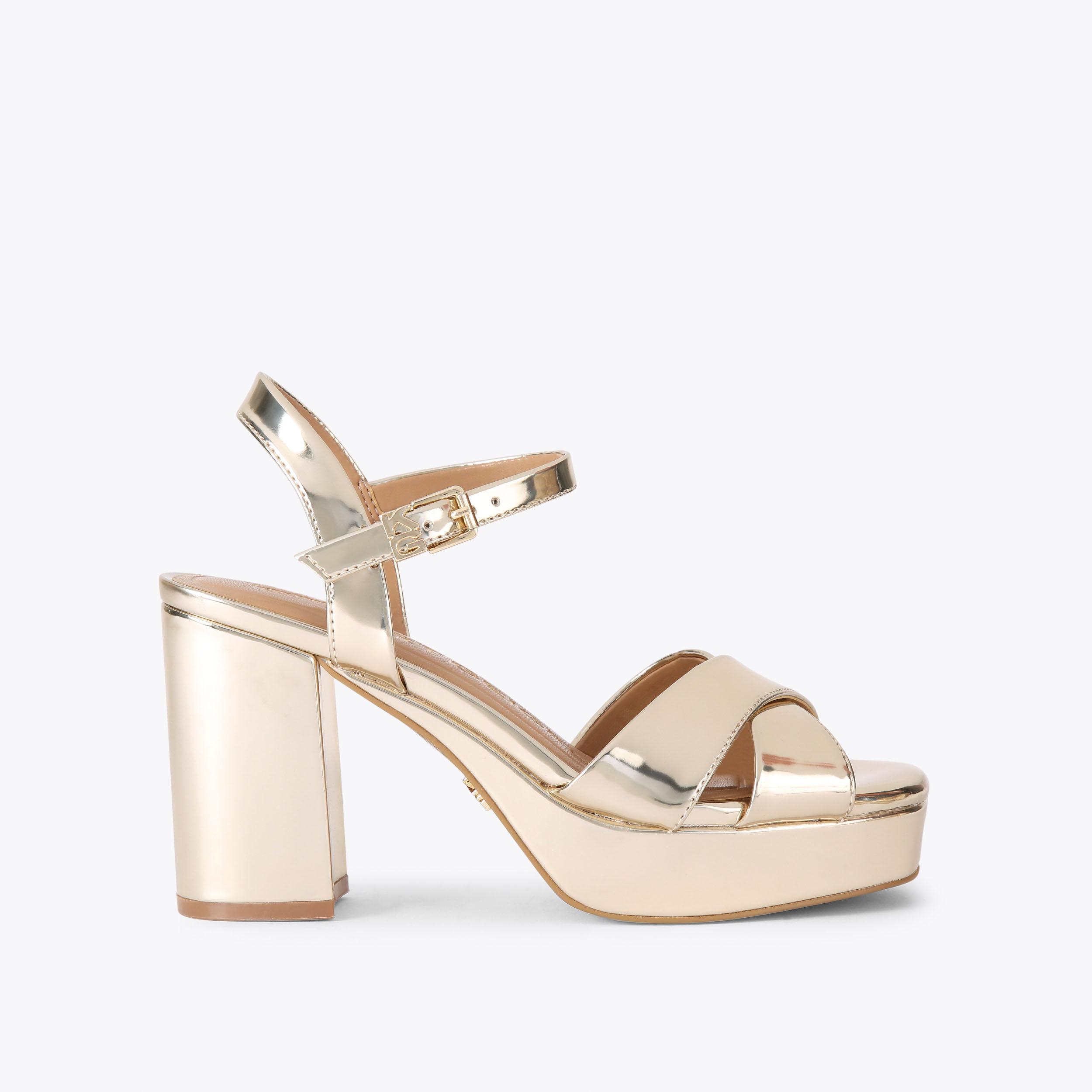 Kurt geiger rose sales gold sandals