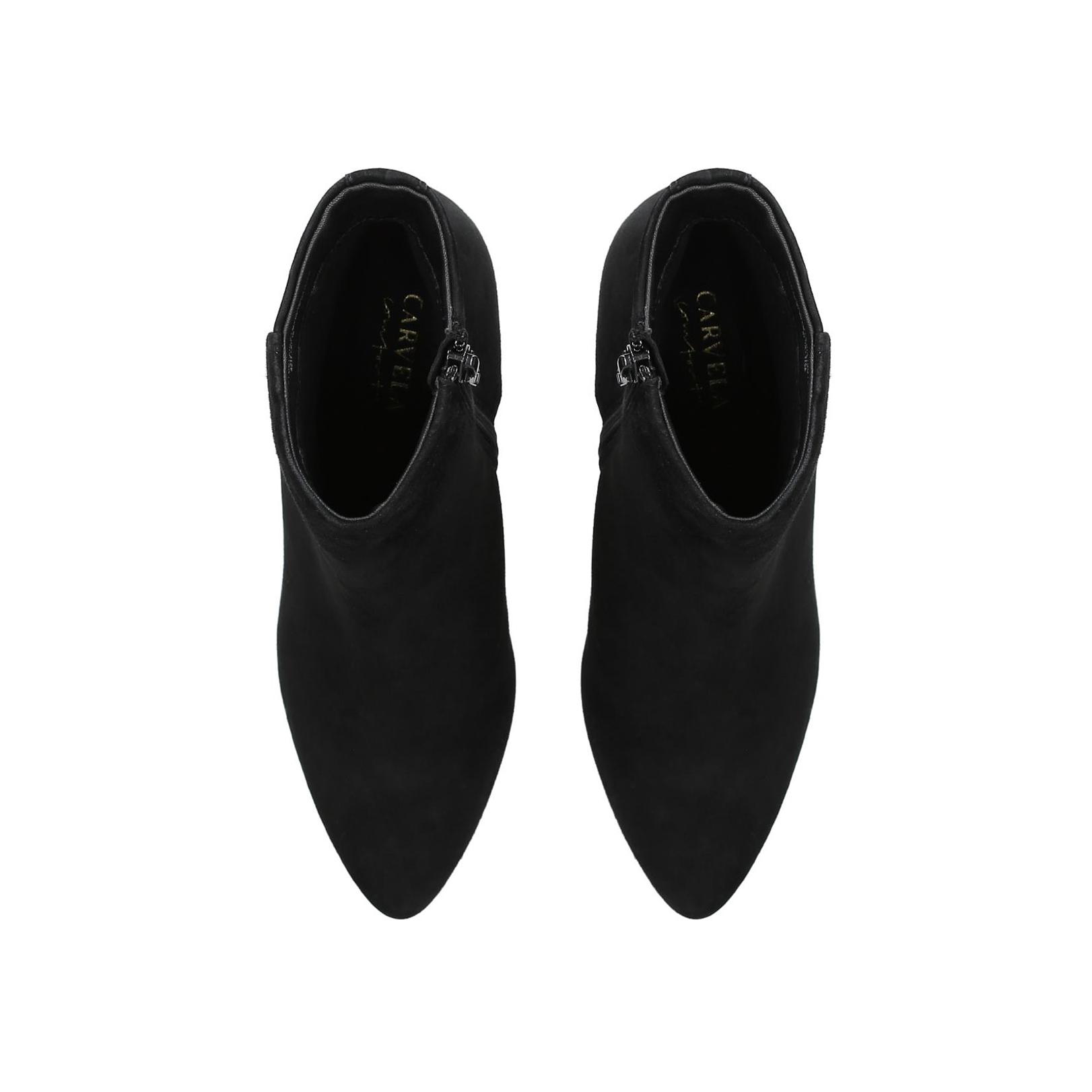 ROMY Black Suede Ankle Boots by CARVELA COMFORT