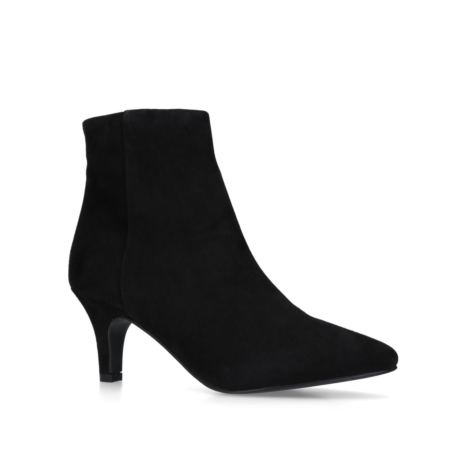 ROMY Black Suede Ankle Boots by CARVELA COMFORT