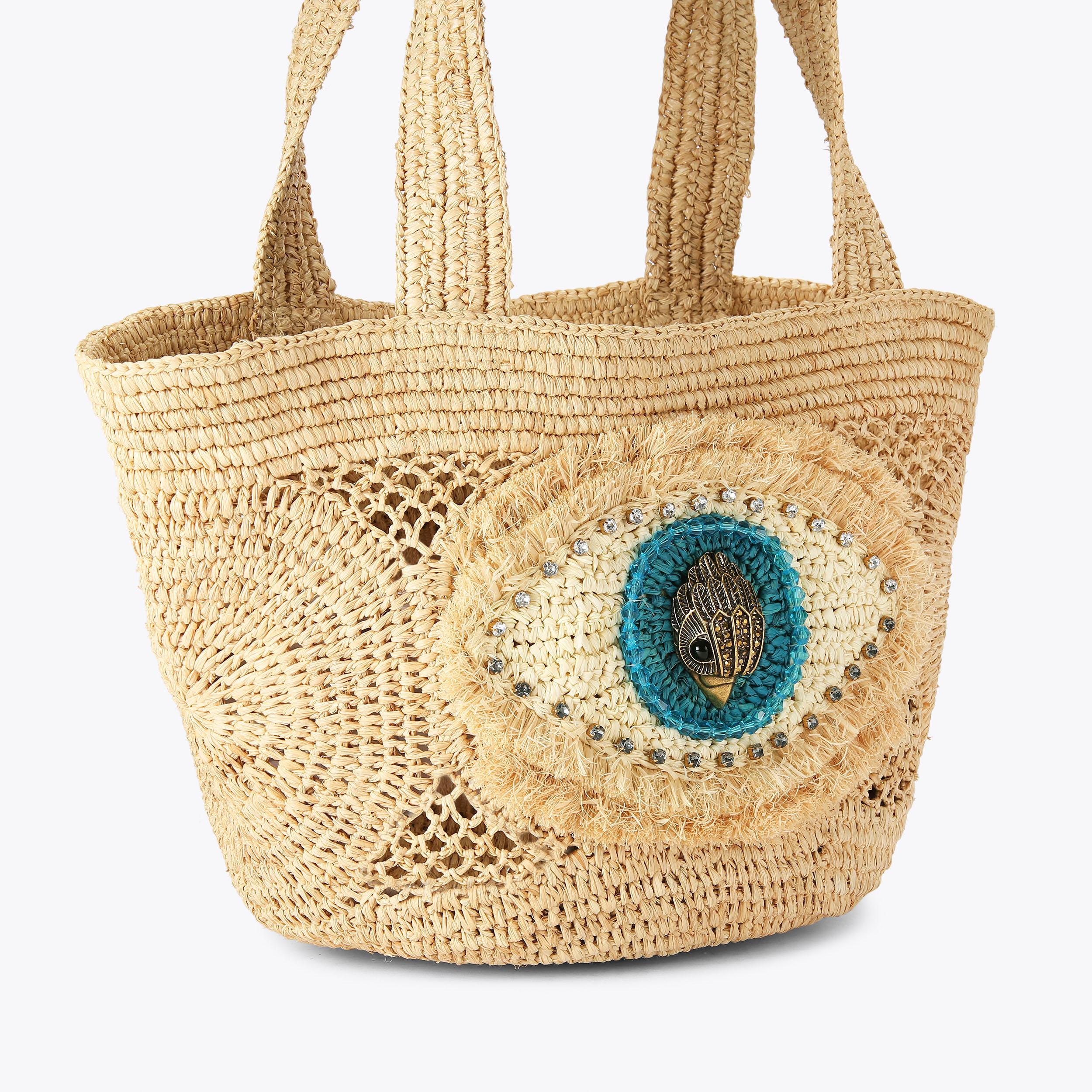 Kurt geiger straw online bag